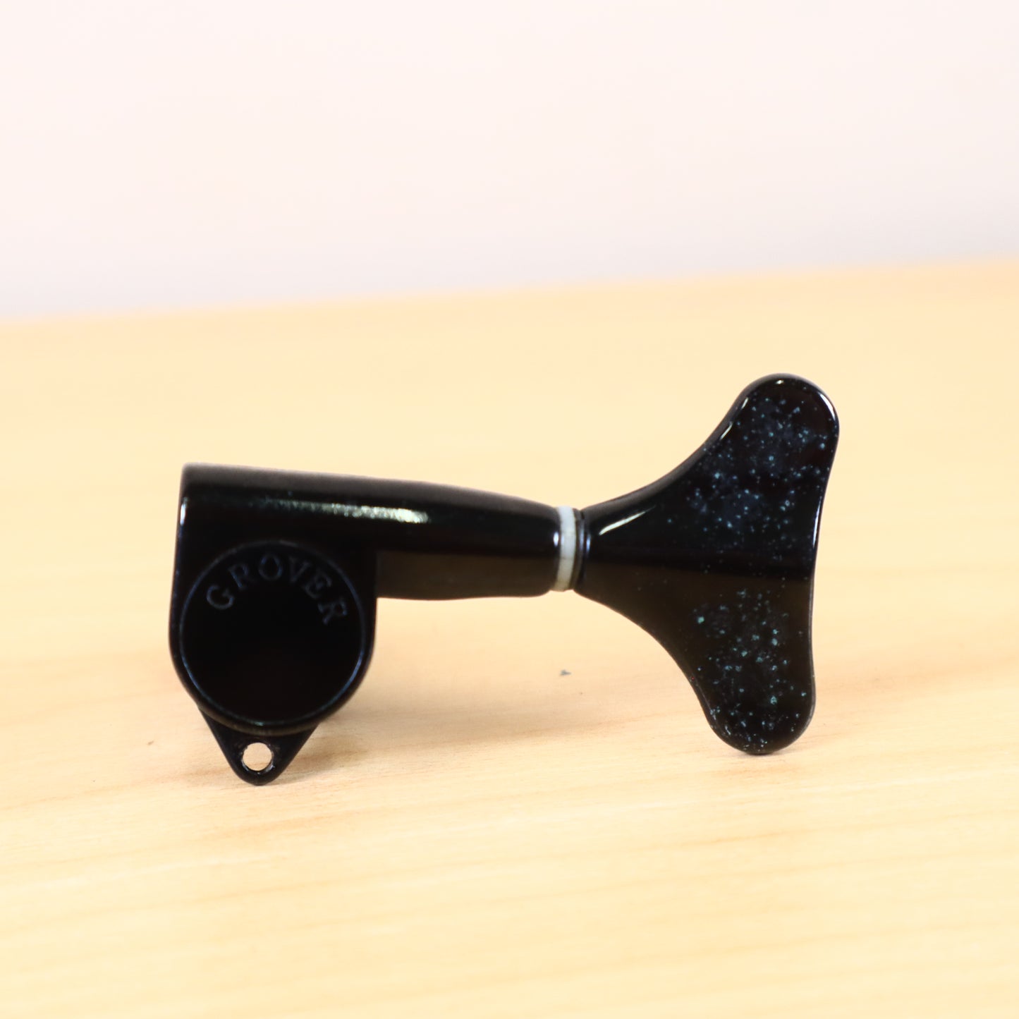 (1) Grover Bass Side Guitar Replacement Tuner Black