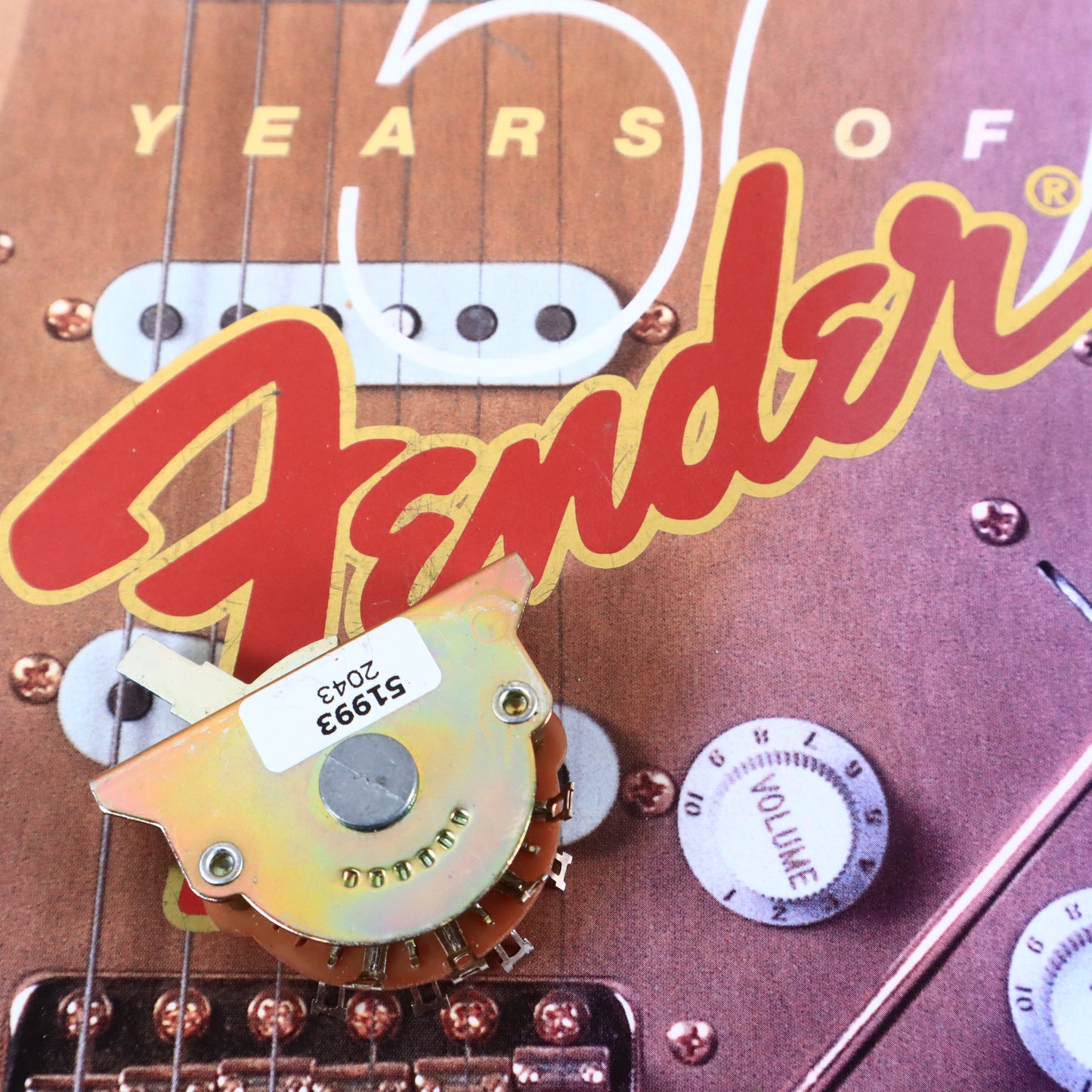 Genuine Fender Strat/Stratocaster Tele/Telecaster 5-Way Pickup Selector Switch