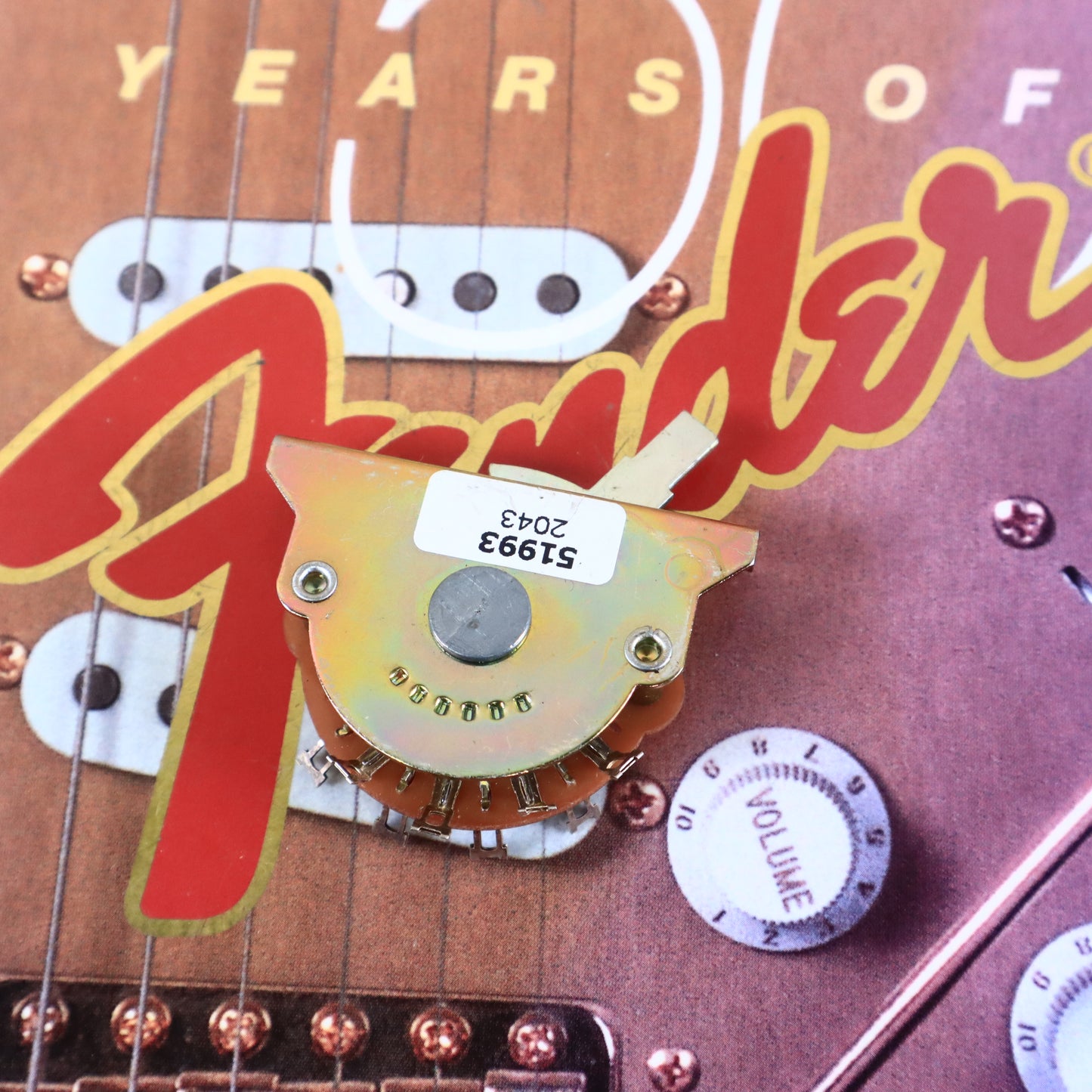 Genuine Fender Strat/Stratocaster Tele/Telecaster 5-Way Pickup Selector Switch