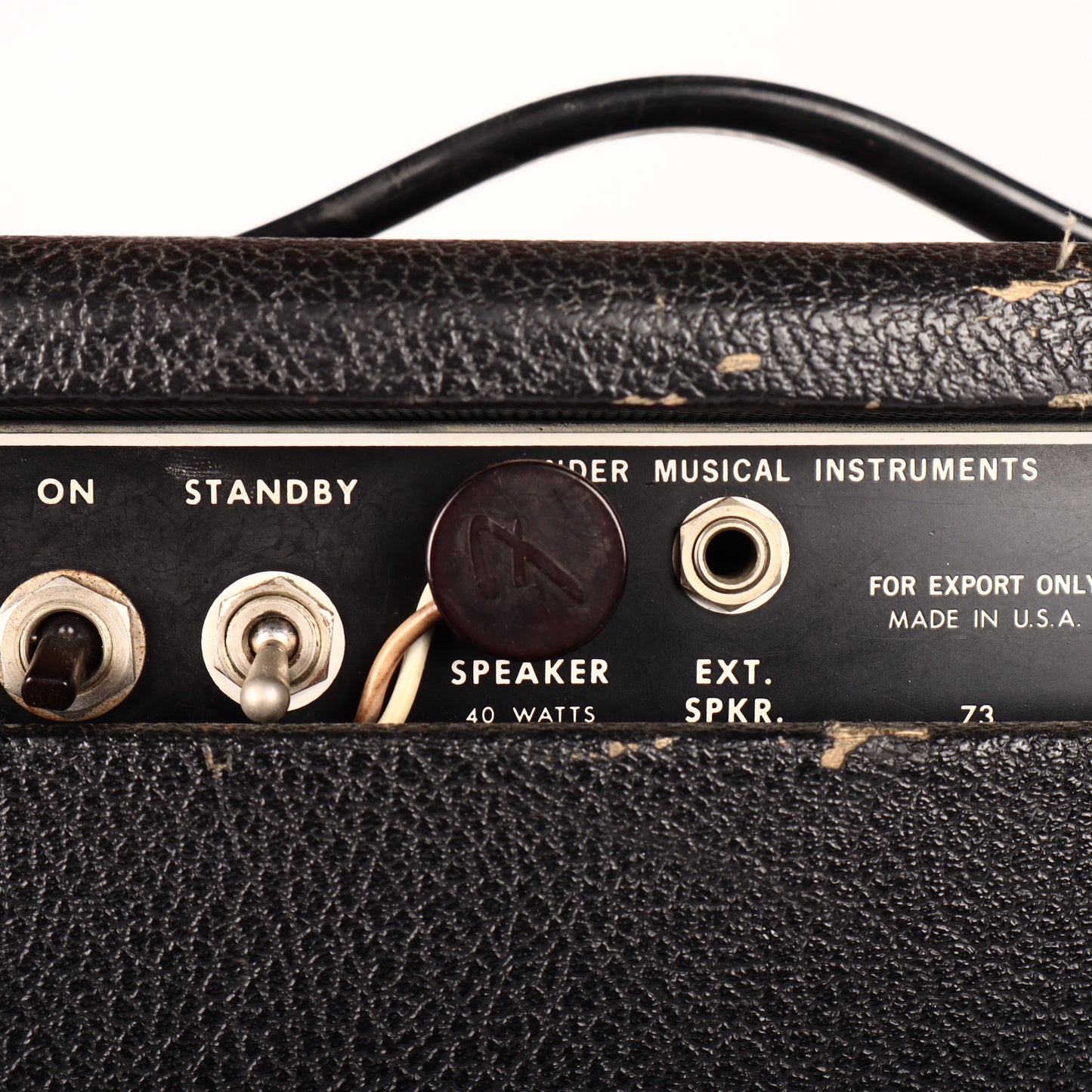 Fender Pro Reverb Silverface International "Export" Model Amp