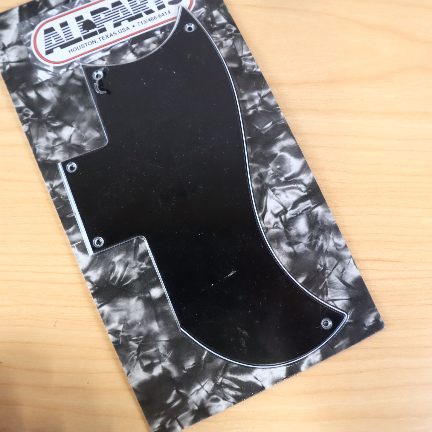 Allparts All Parts PG-9801-033 Small Black Pickguard Gibson SG 3-Ply