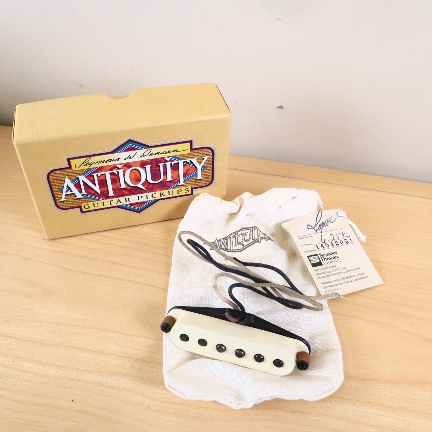 Seymour Duncan Antiquity Texas Hot Neck Guitar Pickup 6.25ohms