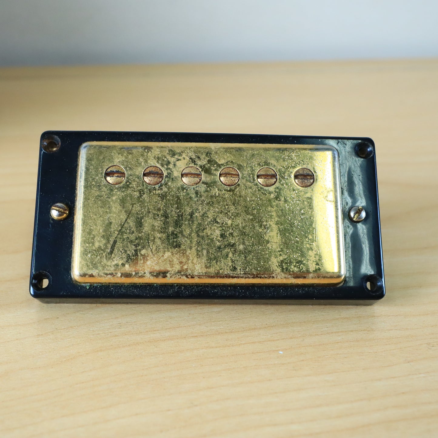 Gibson Reissue PAF Patina Humbucker Bridge Pickup Gold 8.23 Ohms