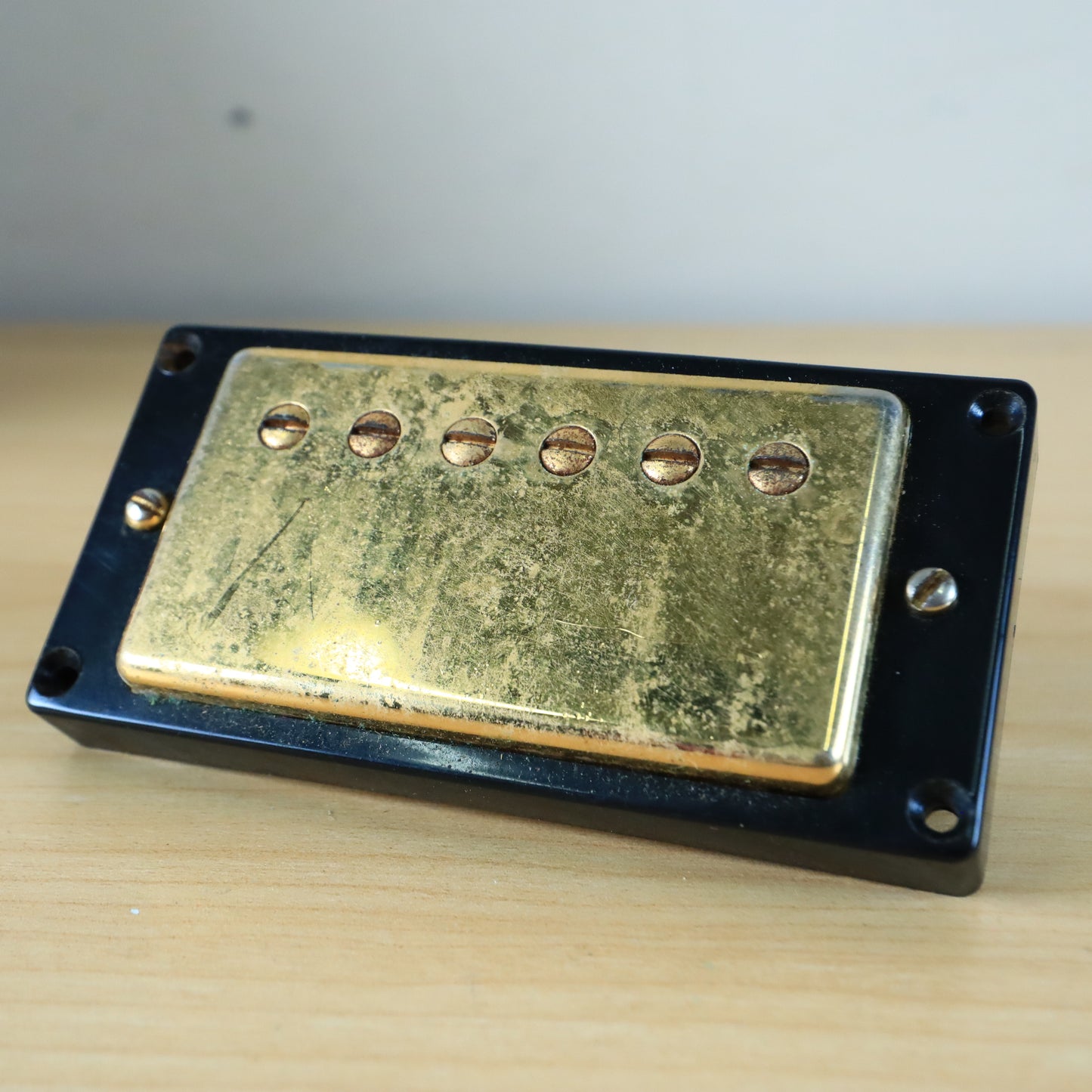Gibson Reissue PAF Patina Humbucker Bridge Pickup Gold 8.23 Ohms
