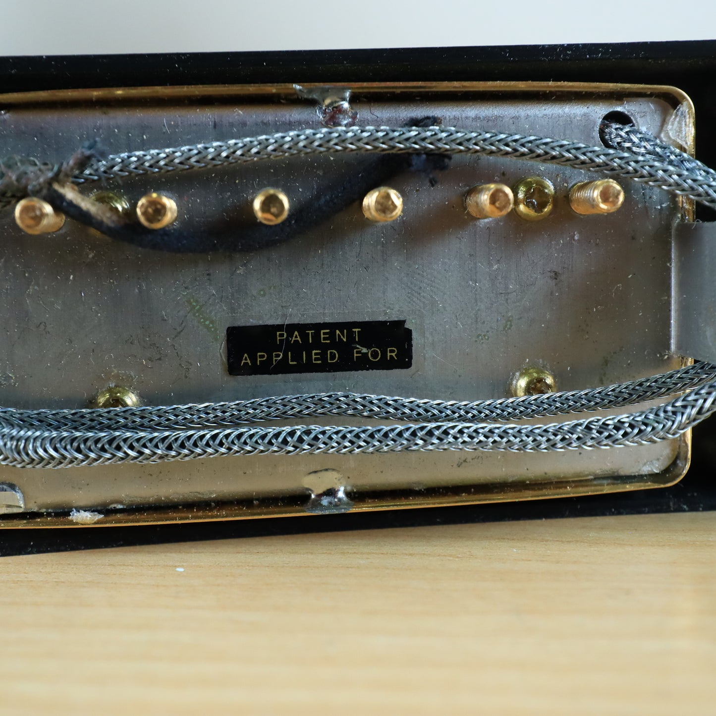 Gibson Reissue PAF Patina Humbucker Bridge Pickup Gold 8.23 Ohms