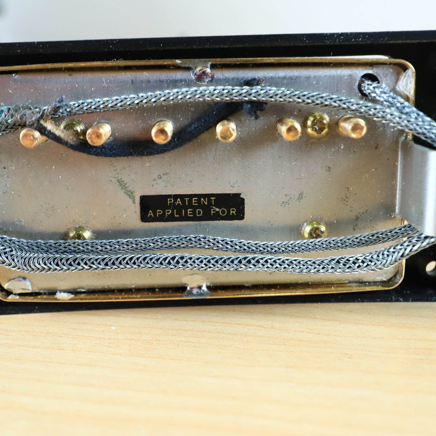 Gibson Reissue PAF Patina Humbucker Bridge Pickup Gold 8.23 Ohms