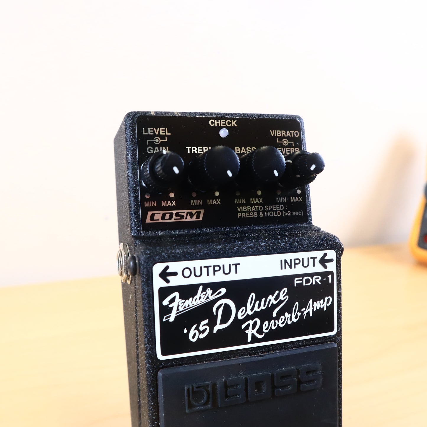 Boss FDR-1 Fender 65 Deluxe Reverb Effect Pedal