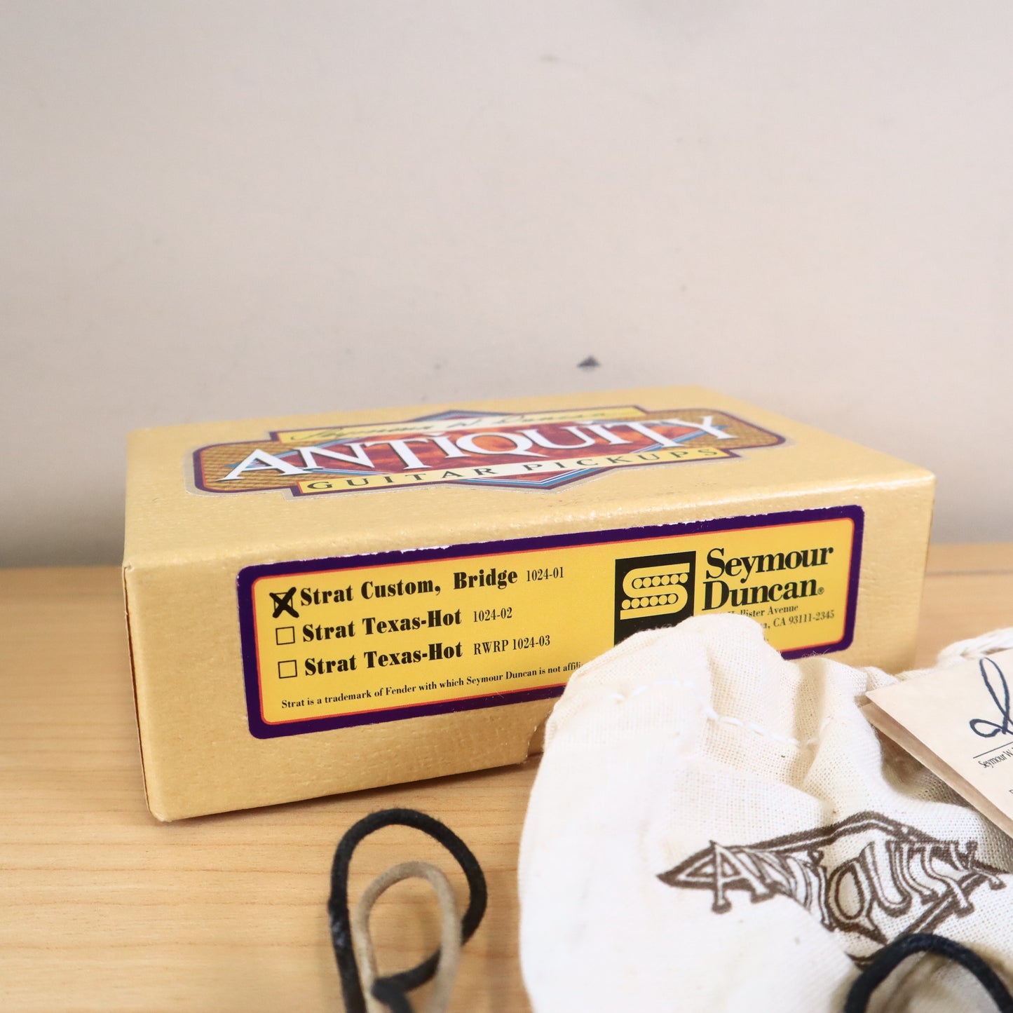 Seymour Duncan Antiquity Strat Custom Bridge Pickup Cream 9.82kOhms