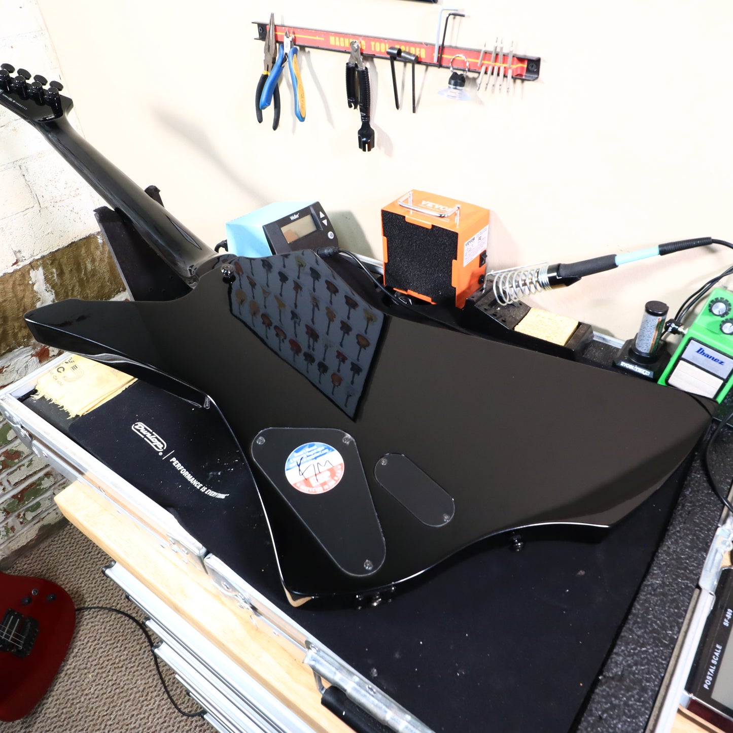 LTD by ESP SnakeByte Black Gloss James Hetfield Electric Guitar