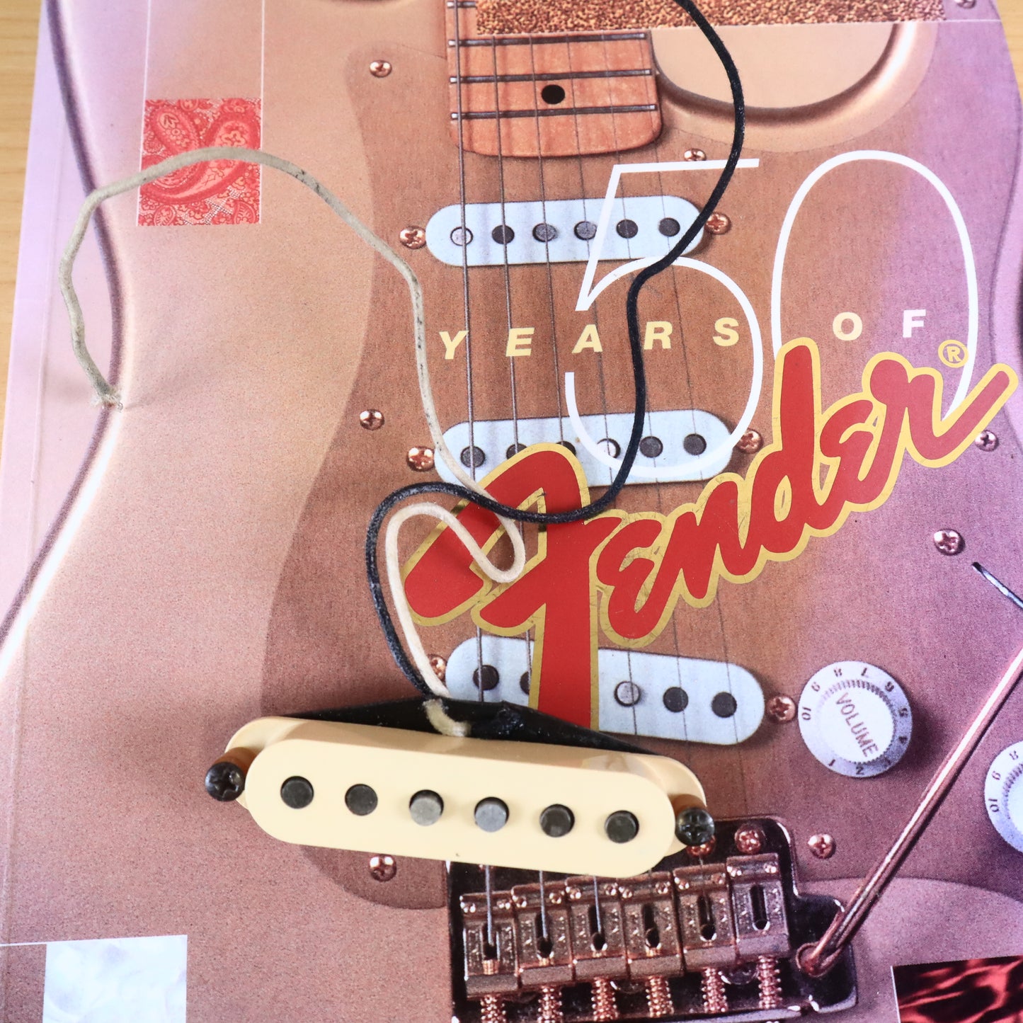 Fender Custom Shop Single Coil Stratocaster Cream Neck Pickup