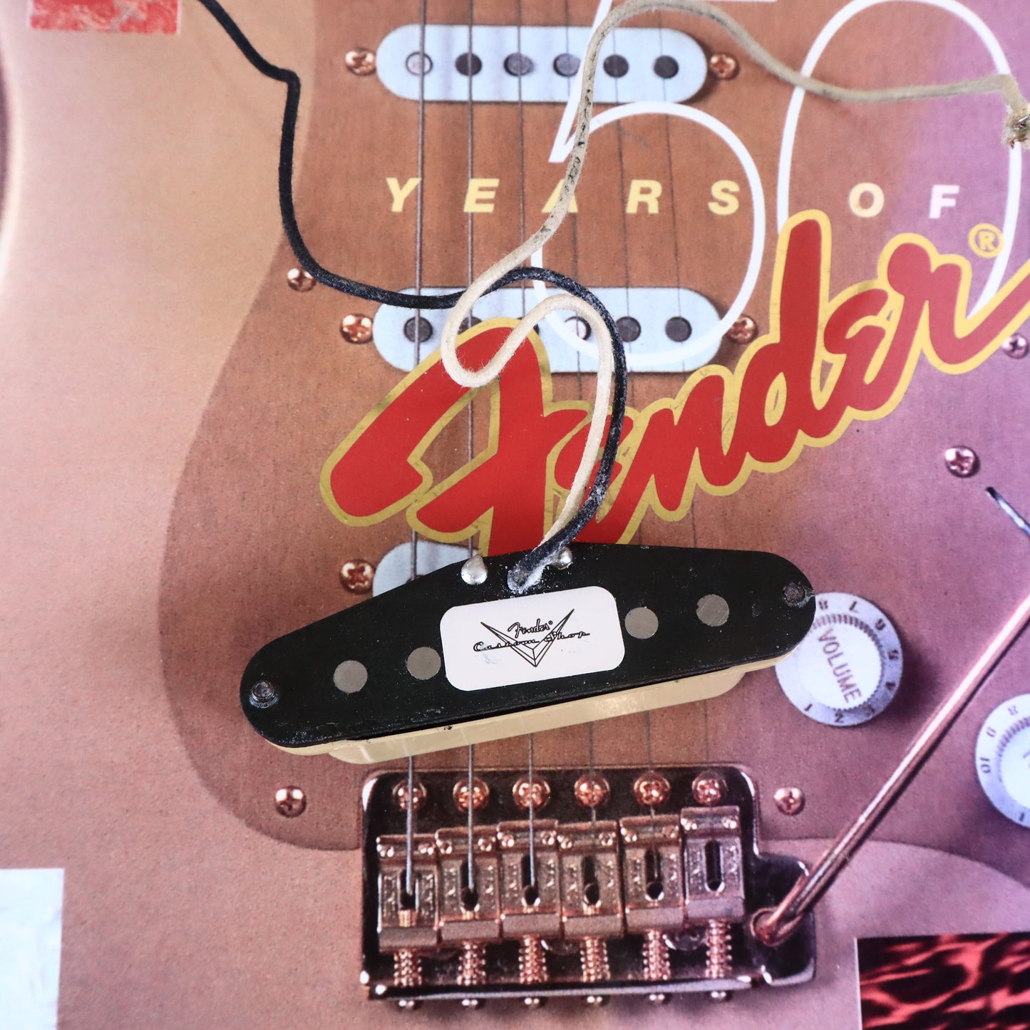 Fender Custom Shop Single Coil Stratocaster Cream Neck Pickup