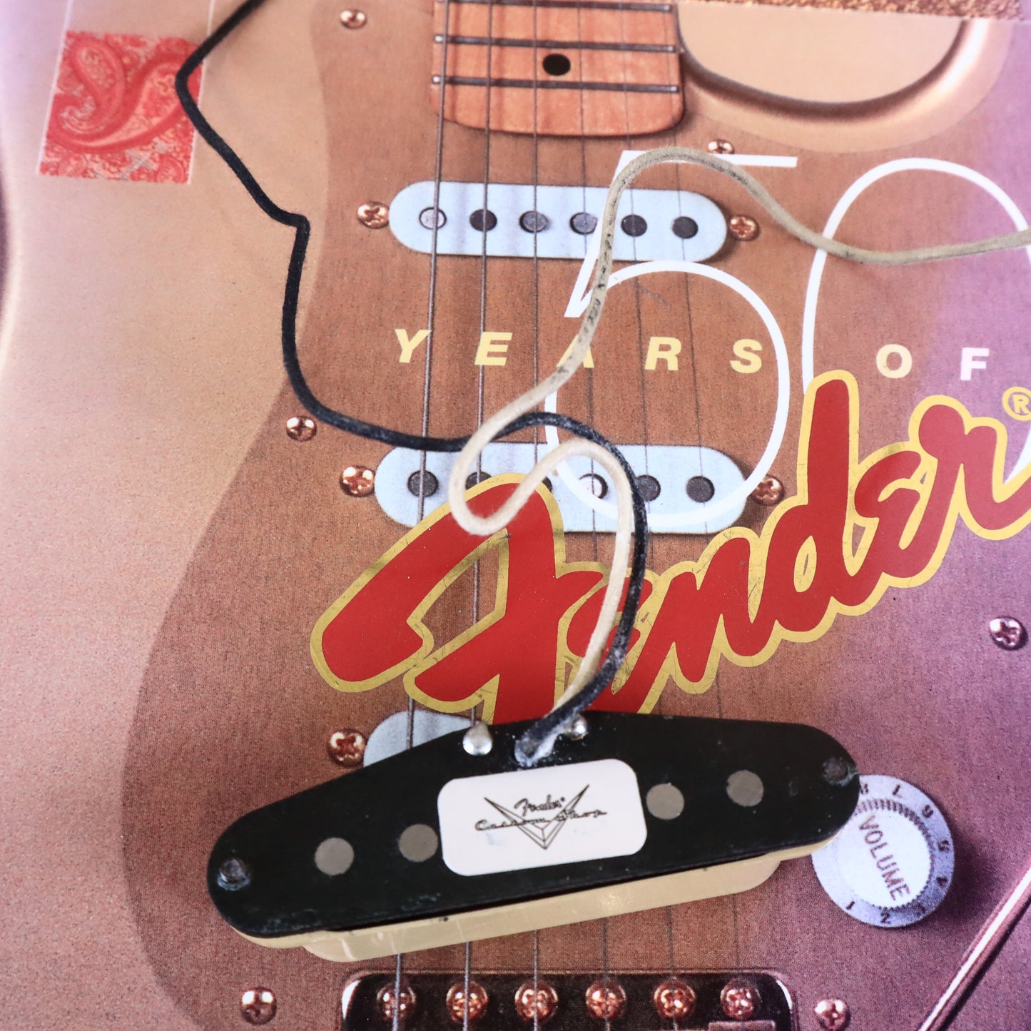 Fender Custom Shop Single Coil Stratocaster Cream Neck Pickup