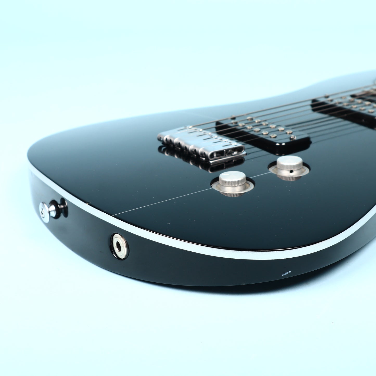 Yamaha RGX A2 2009 Black Guitar Light Up Knobs