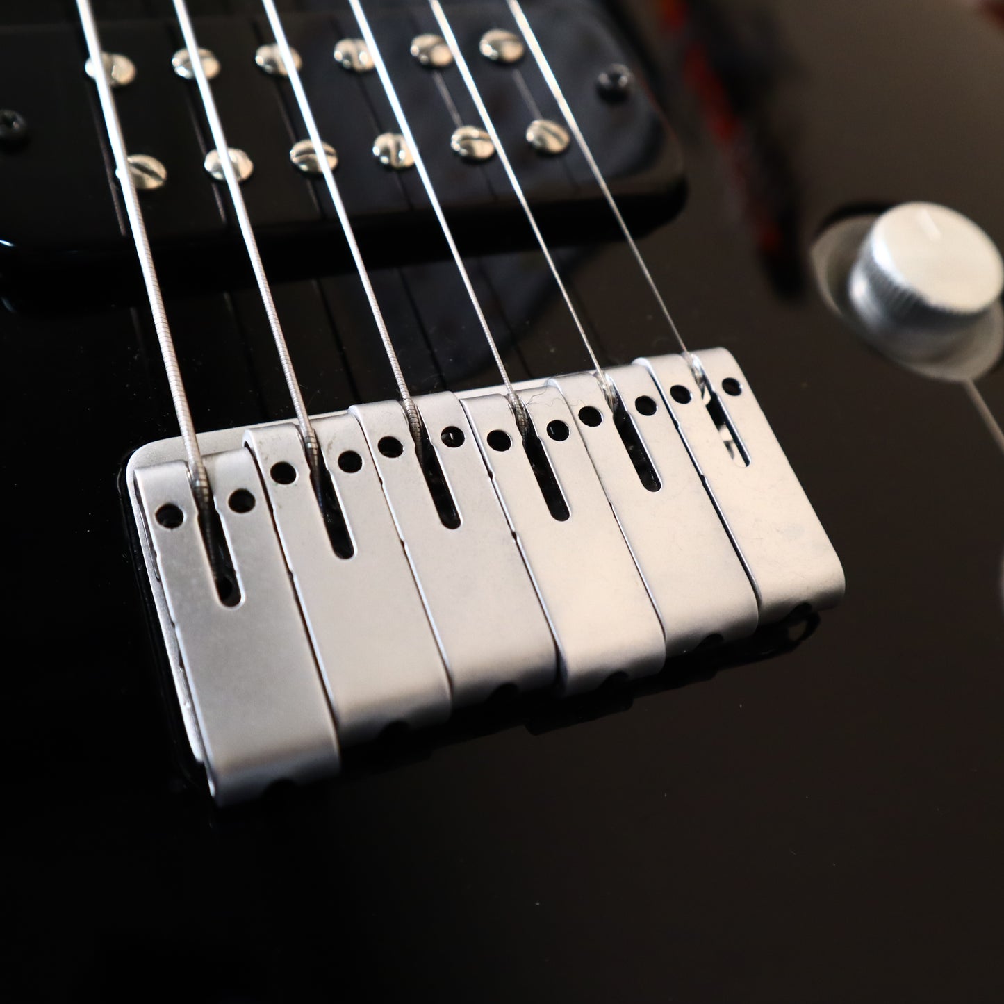 Yamaha RGX A2 2009 Black Guitar Light Up Knobs