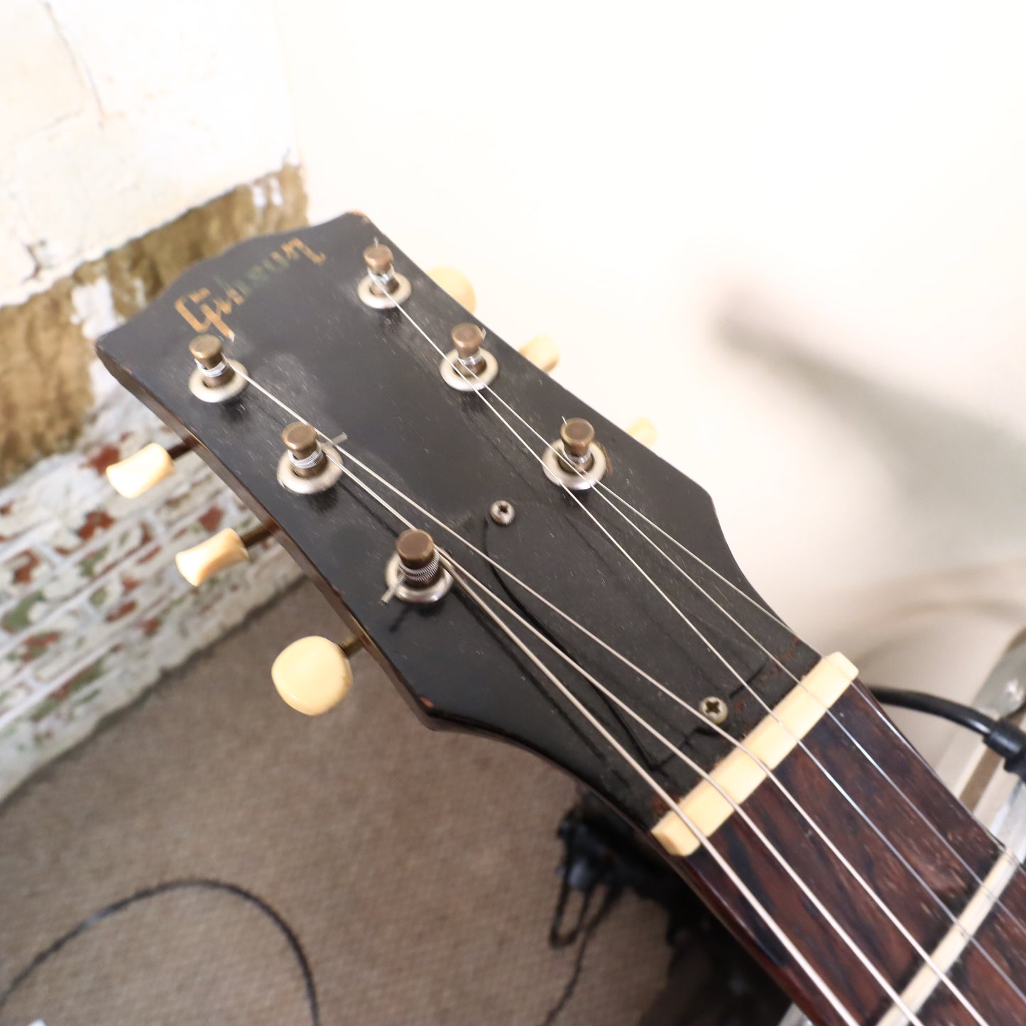 1958 Gibson Les Paul Junior Jr. Electric Guitar Sunburst