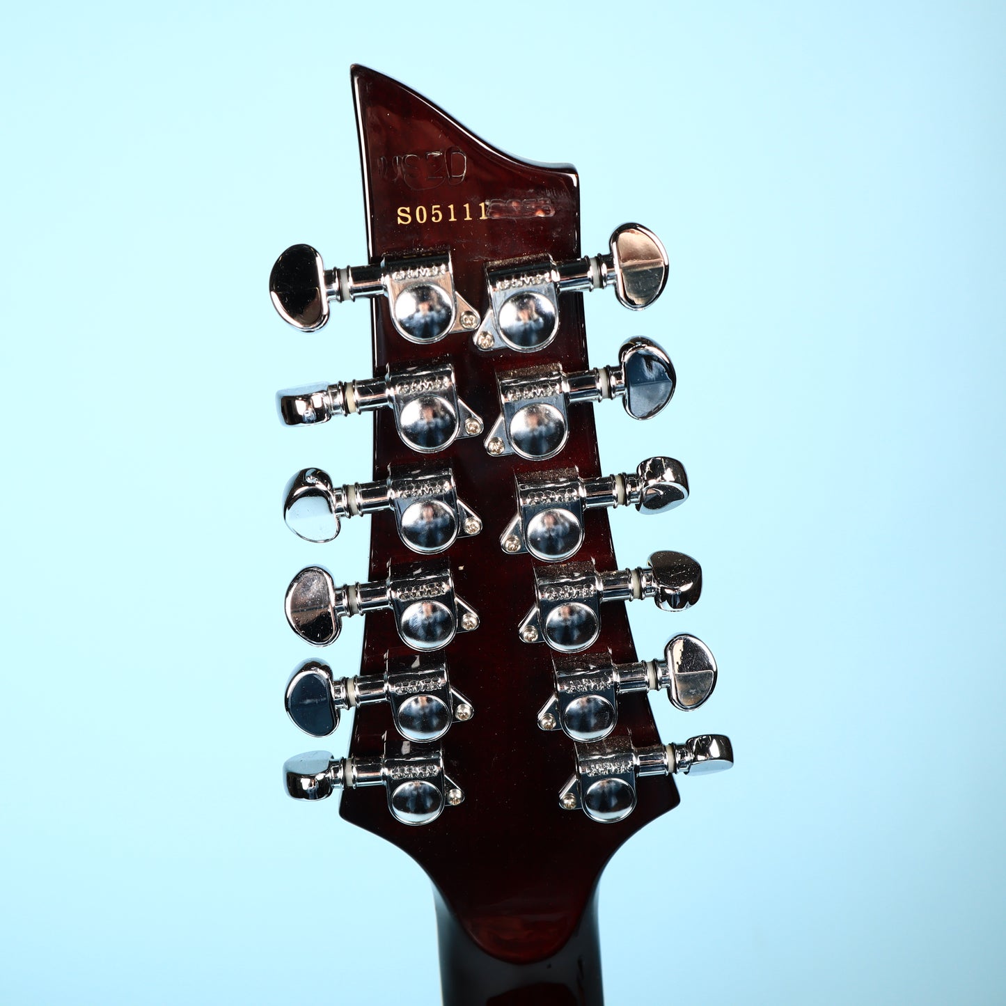 2005 Schecter CSH-12 12-String Semi-Hollow Guitar Crimson Red