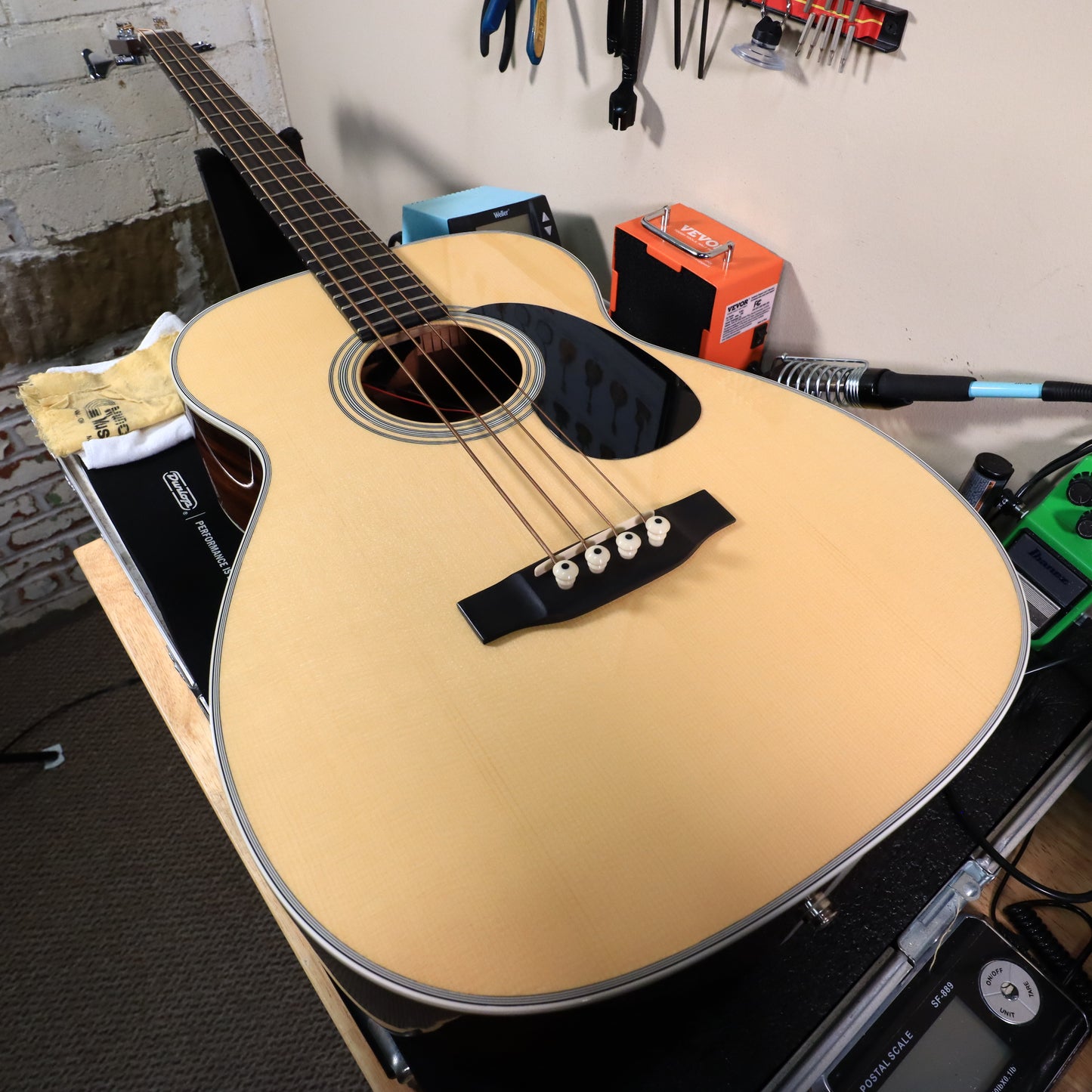1990s Martin B-40 Acoustic Bass Guitar