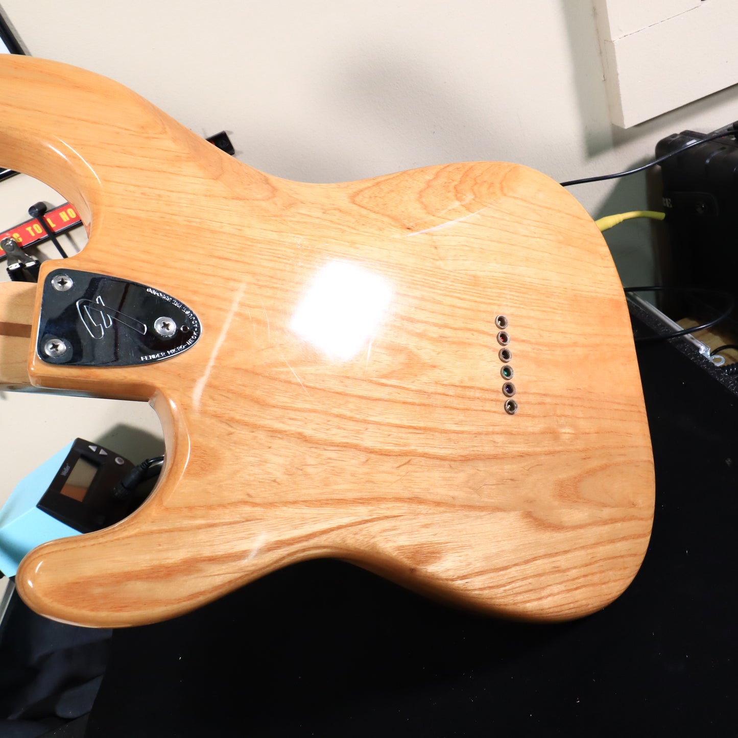 1978 Fender Stratocaster Natural Alder Electric Guitar