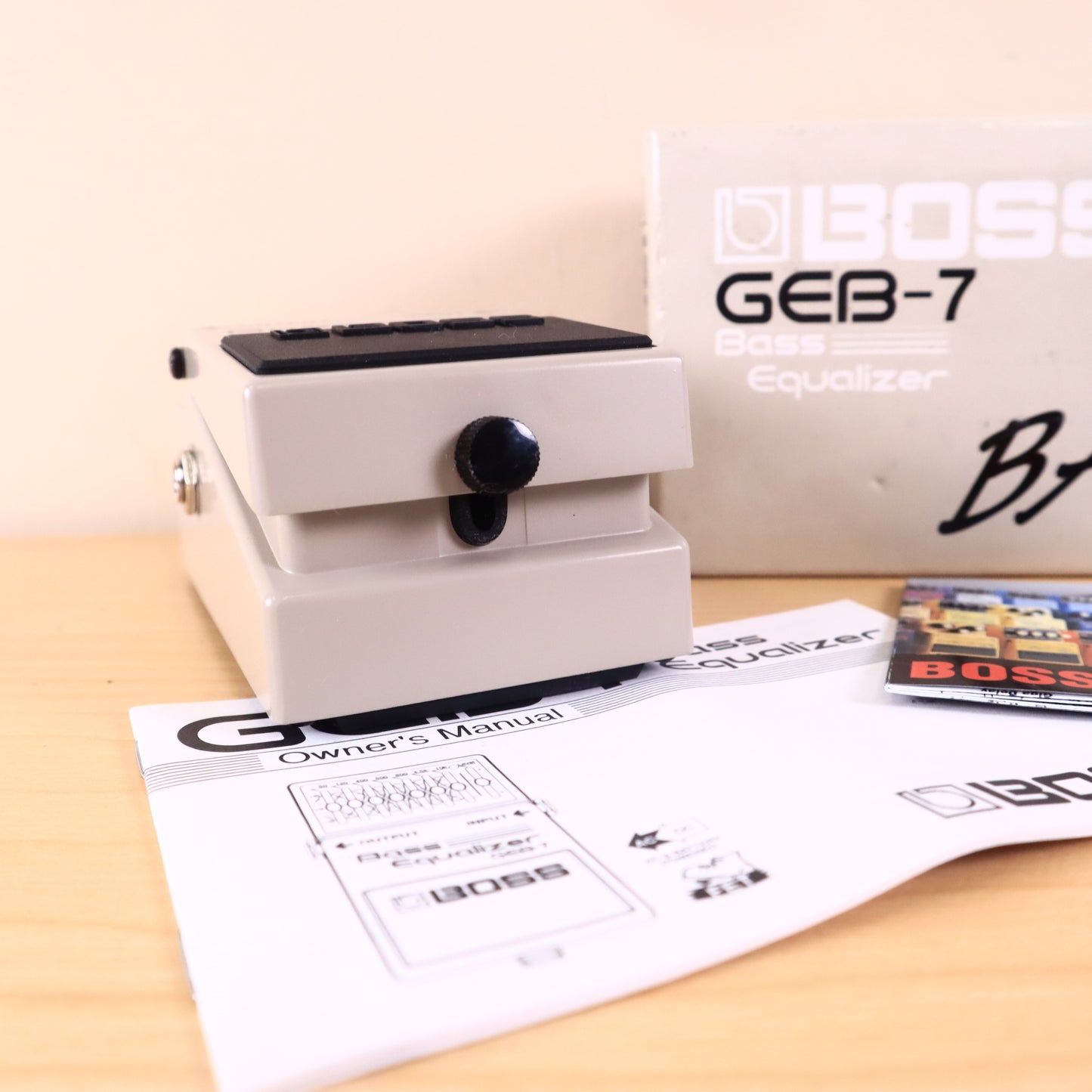 BOSS GEB-7 Band Equalizer Pedal *Open Box*