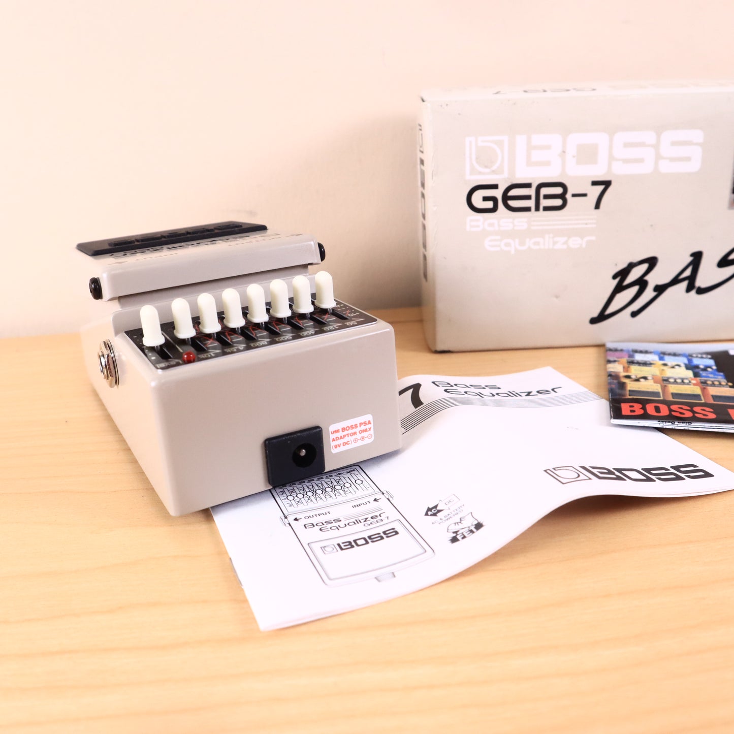BOSS GEB-7 Band Equalizer Pedal *Open Box*