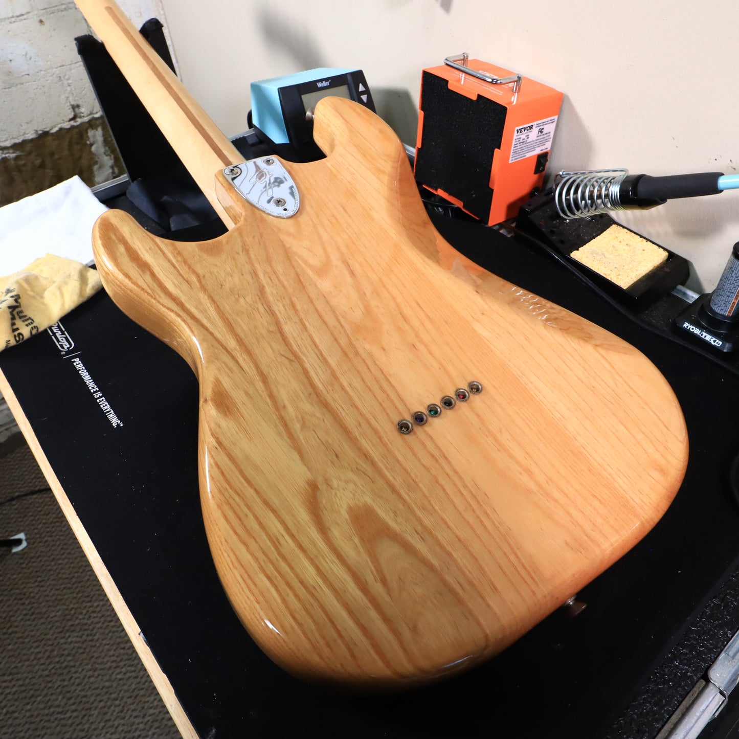 1978 Fender Stratocaster Natural Alder Electric Guitar
