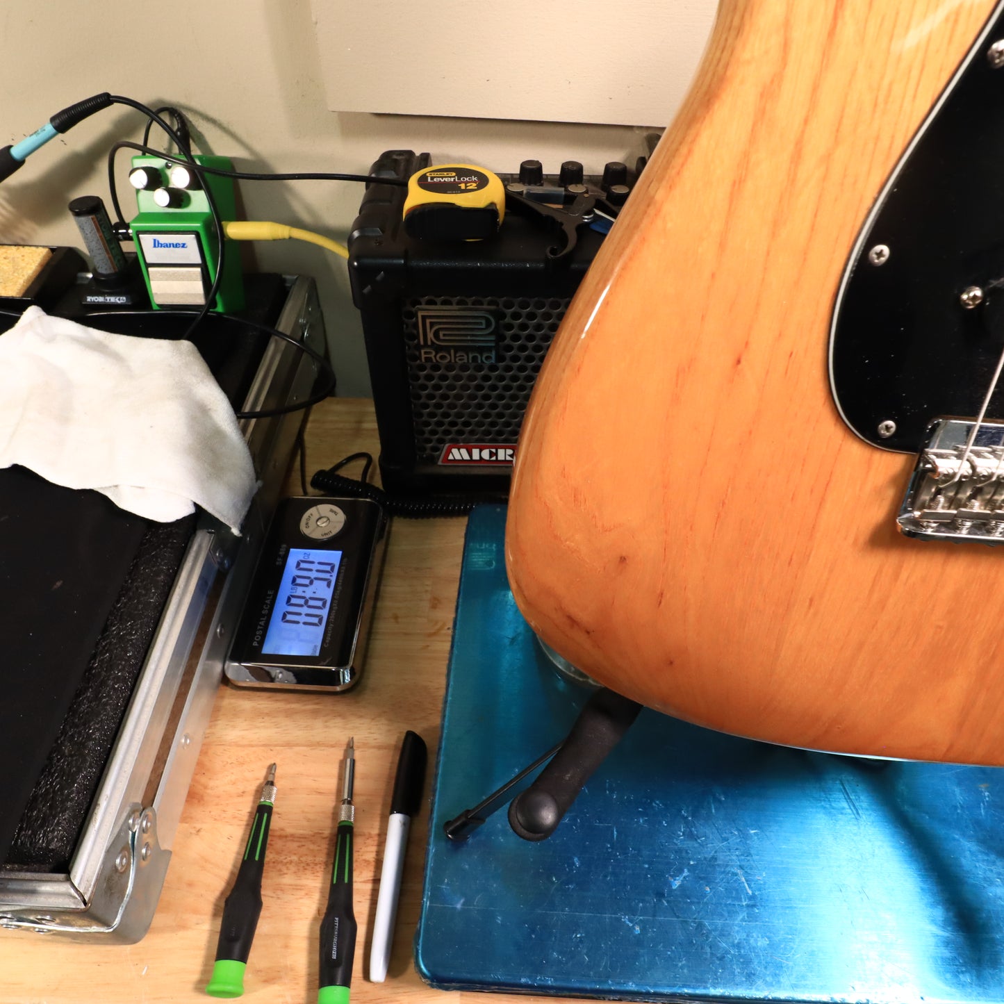 1978 Fender Stratocaster Natural Alder Electric Guitar