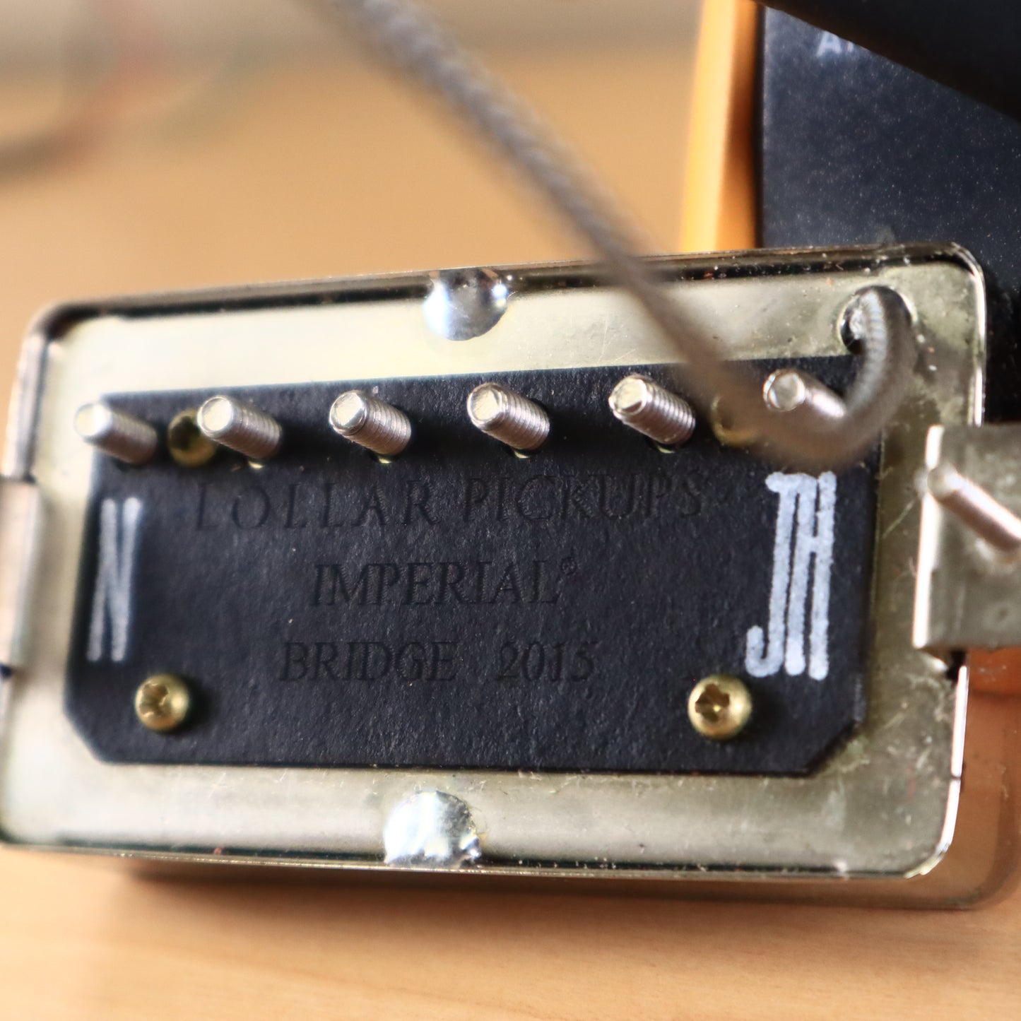 2016 LOLLAR Imperial Standard Wind Set Humbucker Nickel Pickups AGED