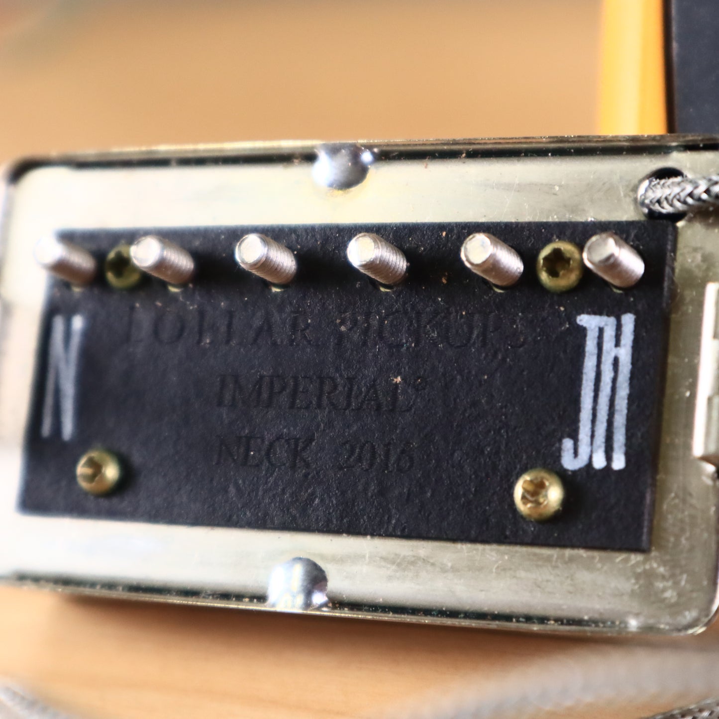 2016 LOLLAR Imperial Standard Wind Set Humbucker Nickel Pickups AGED