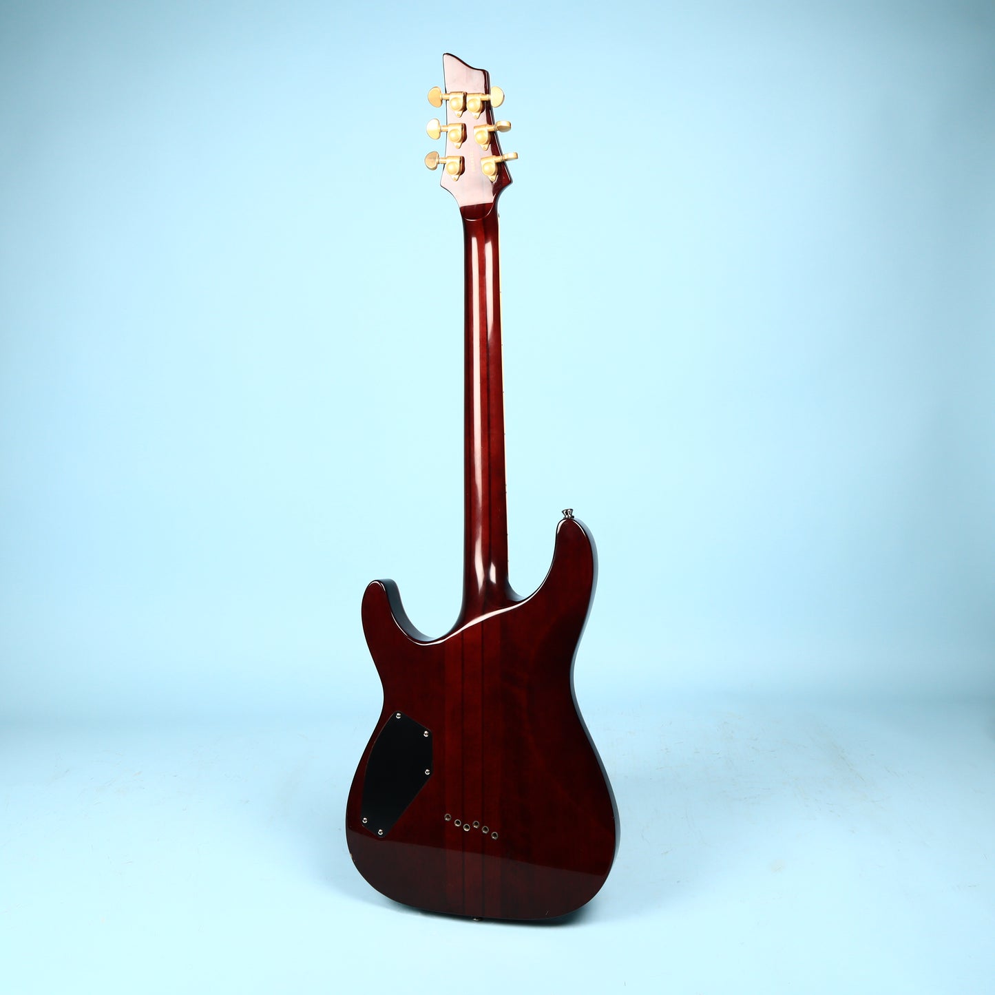 2003 Schecter C-1 Classic Diamond Vine Inlays Antique Amber