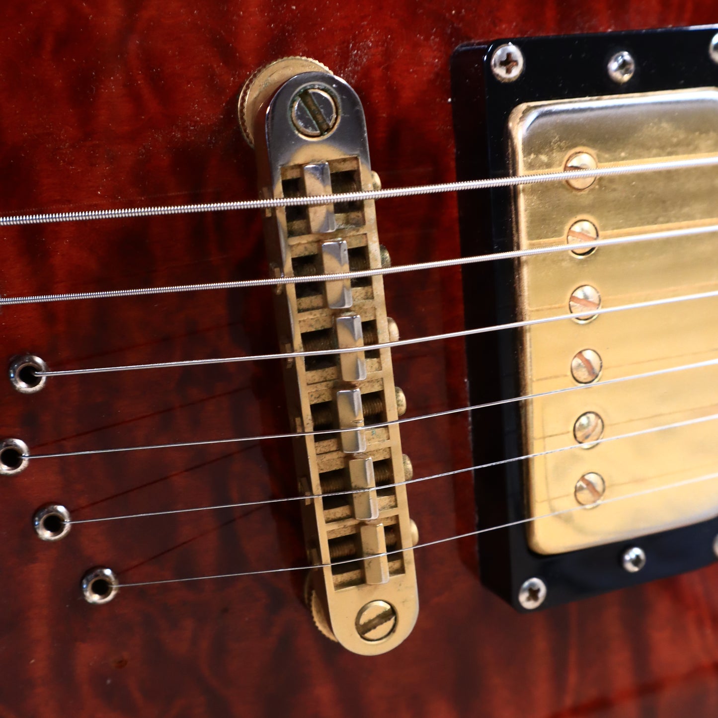 2003 Schecter C-1 Classic Diamond Vine Inlays Antique Amber