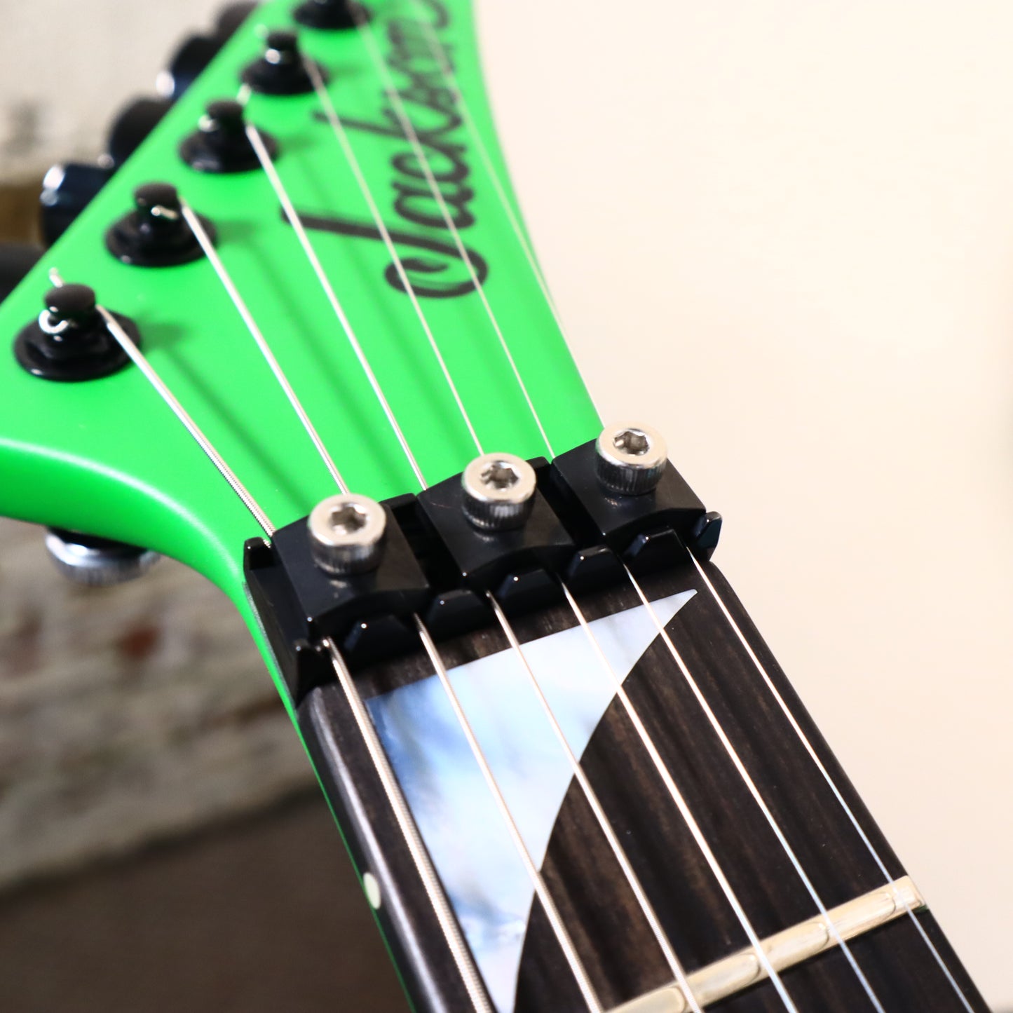 2023 Jackson USA American Series Soloist SL3 Satin Slime Green