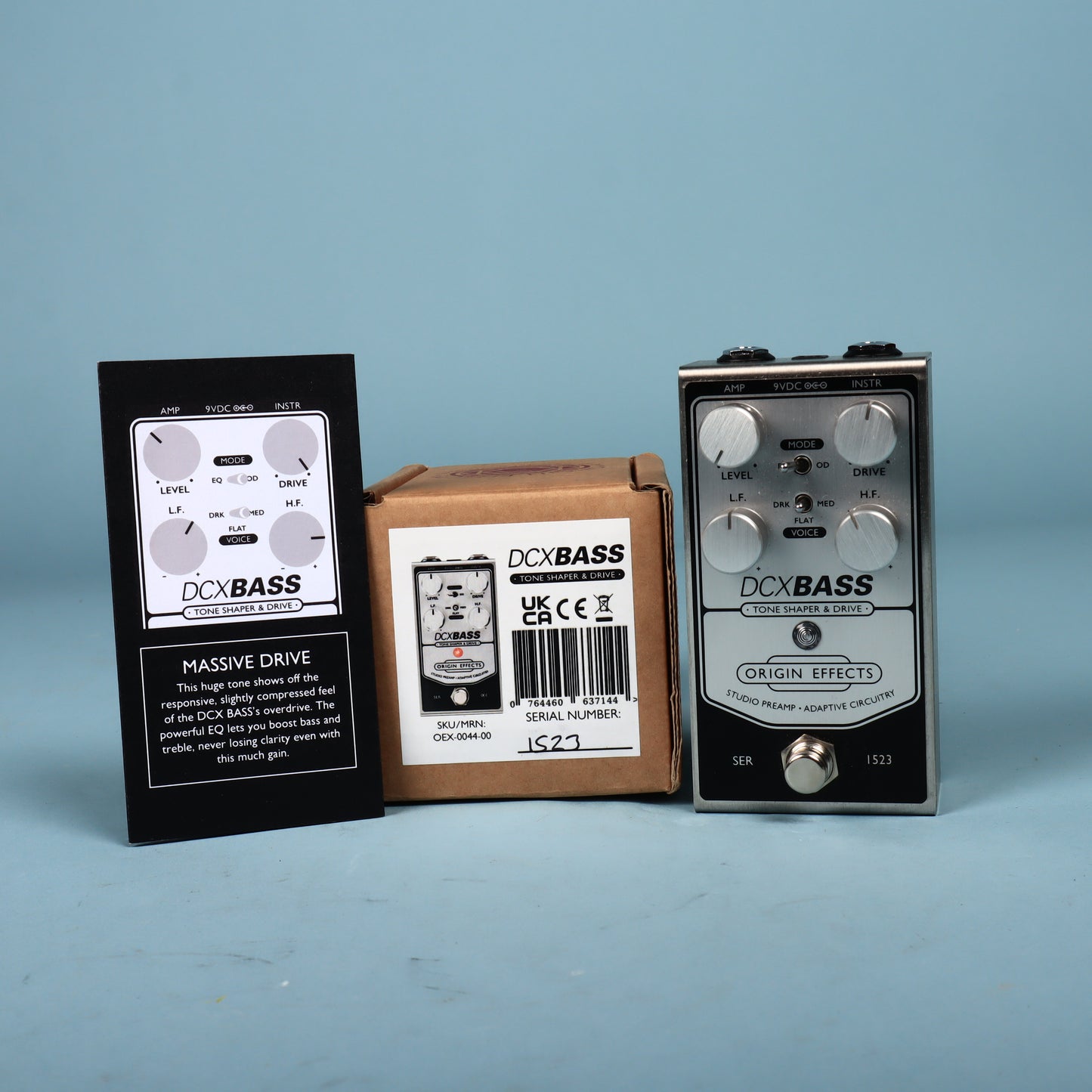 Origin Effects DCX Bass Tone Shaper & Drive Pedal *Open Box*