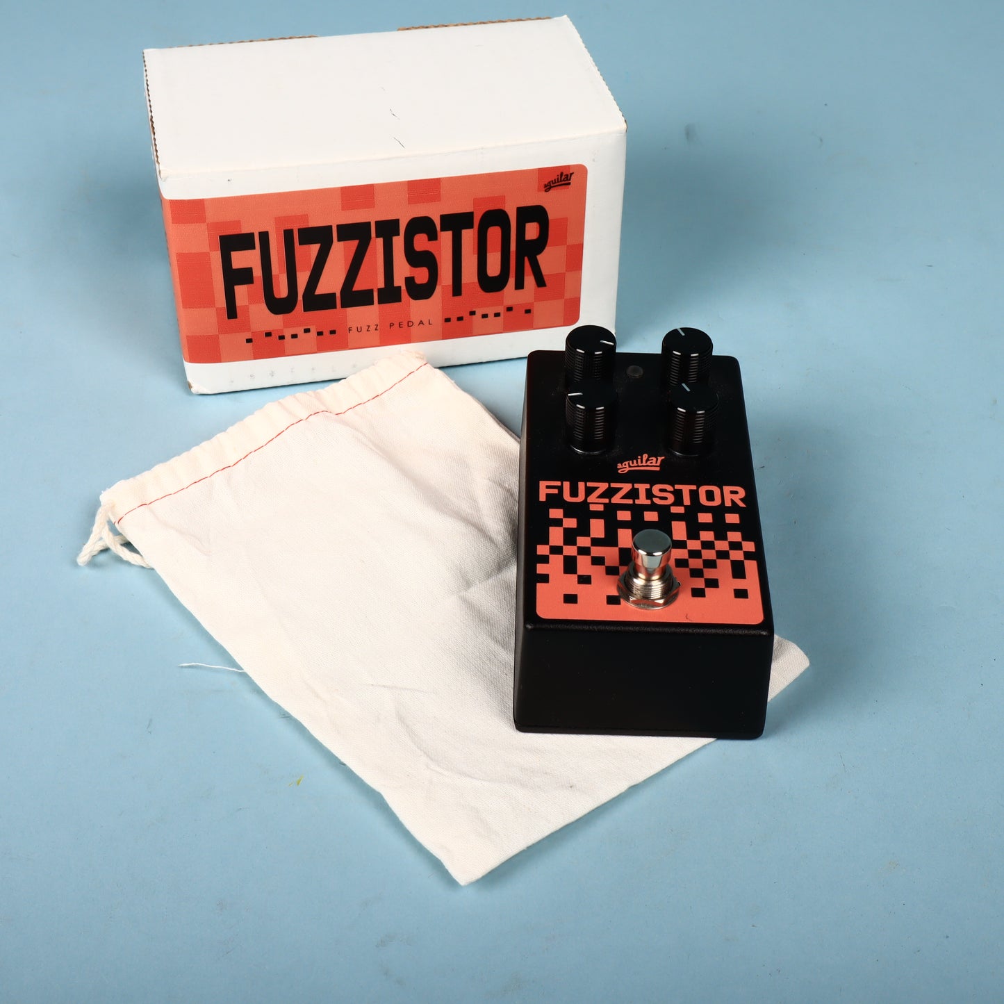 Aguilar Fuzzistor V2 Bass Fuzz Pedal Black *Open Box*