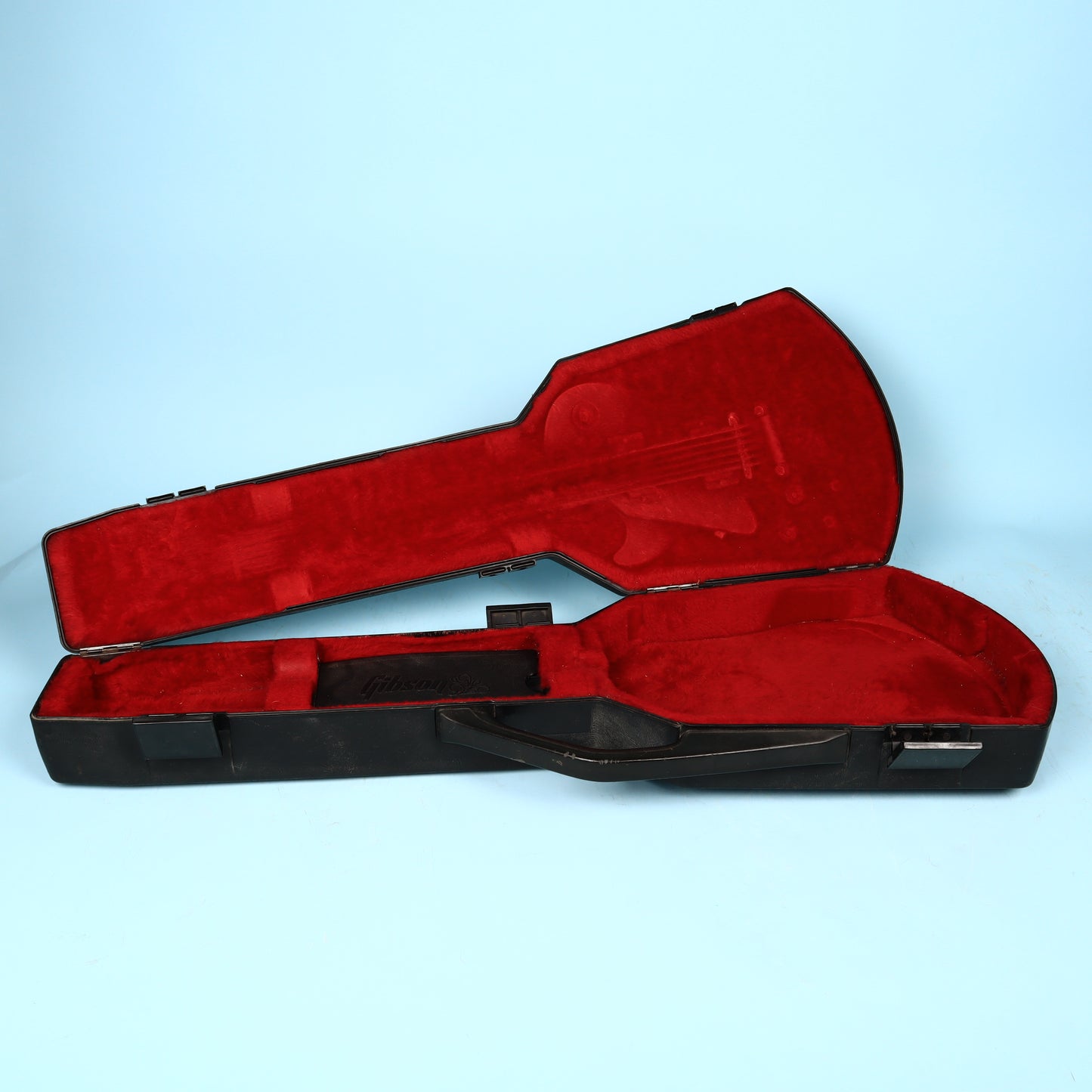 1970s Gibson Les Paul Custom Chainsaw Plastic Hardshell Case 1st Generation