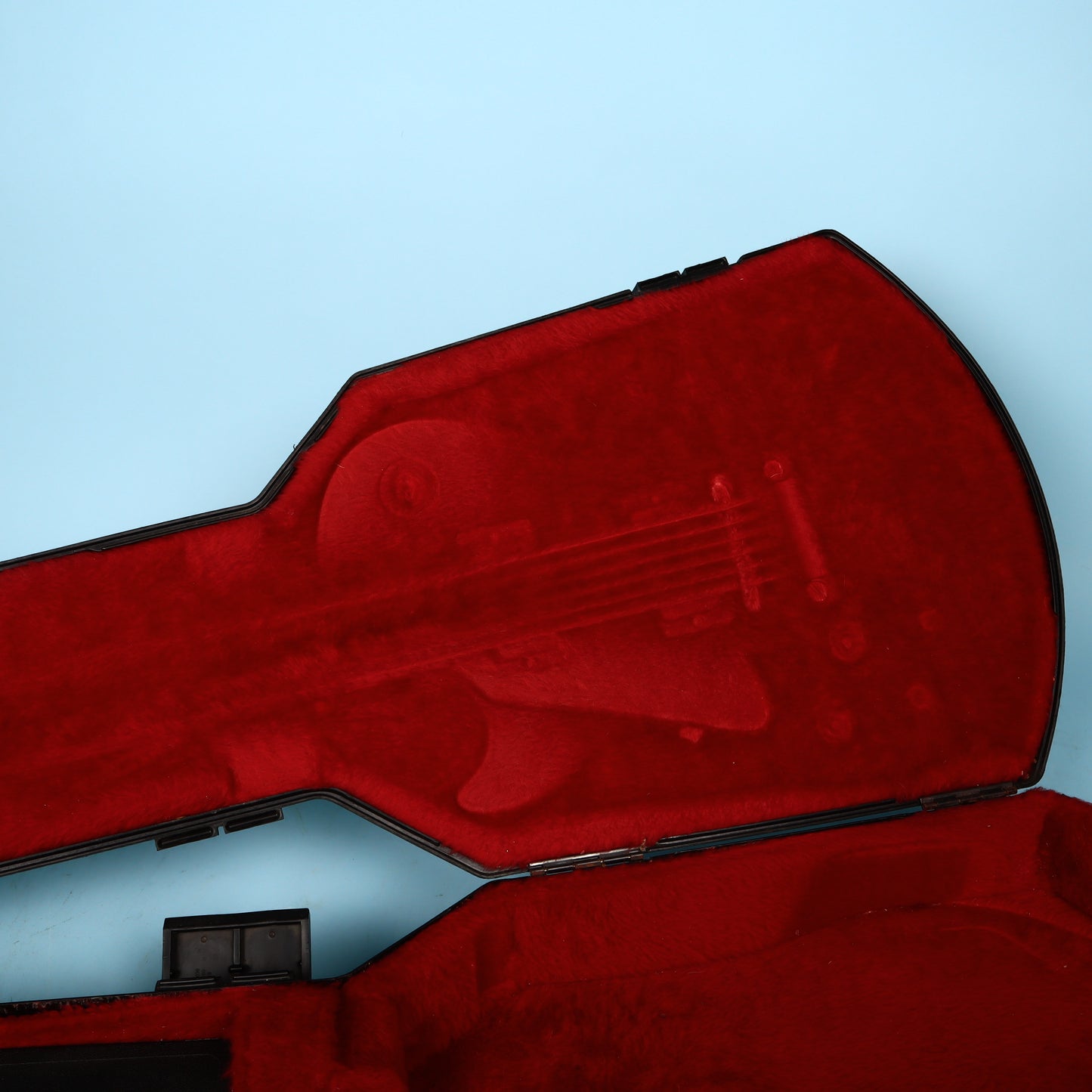 1970s Gibson Les Paul Custom Chainsaw Plastic Hardshell Case 1st Generation