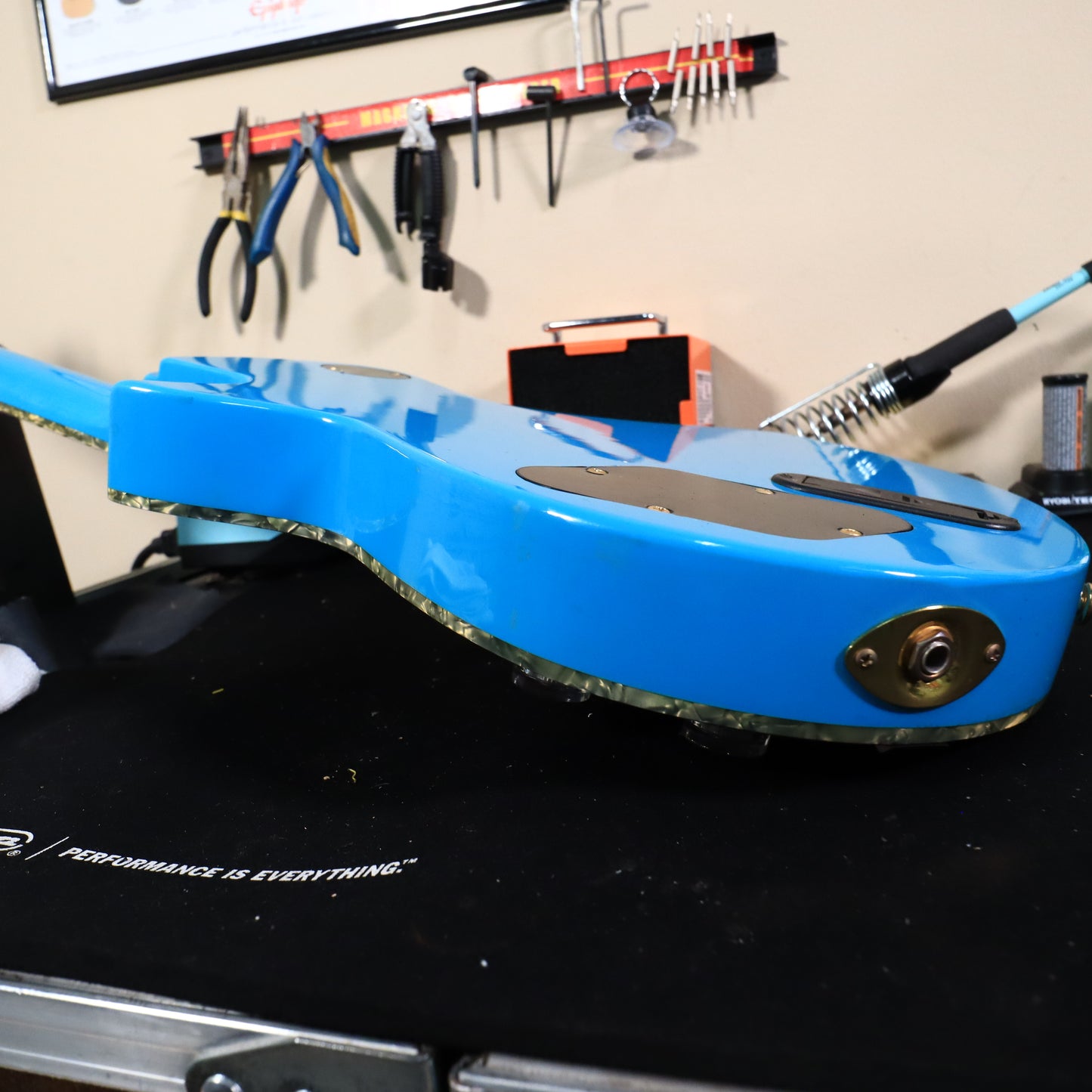Doraemon by ESP Japan 80th Anniversary Solid Body Blue