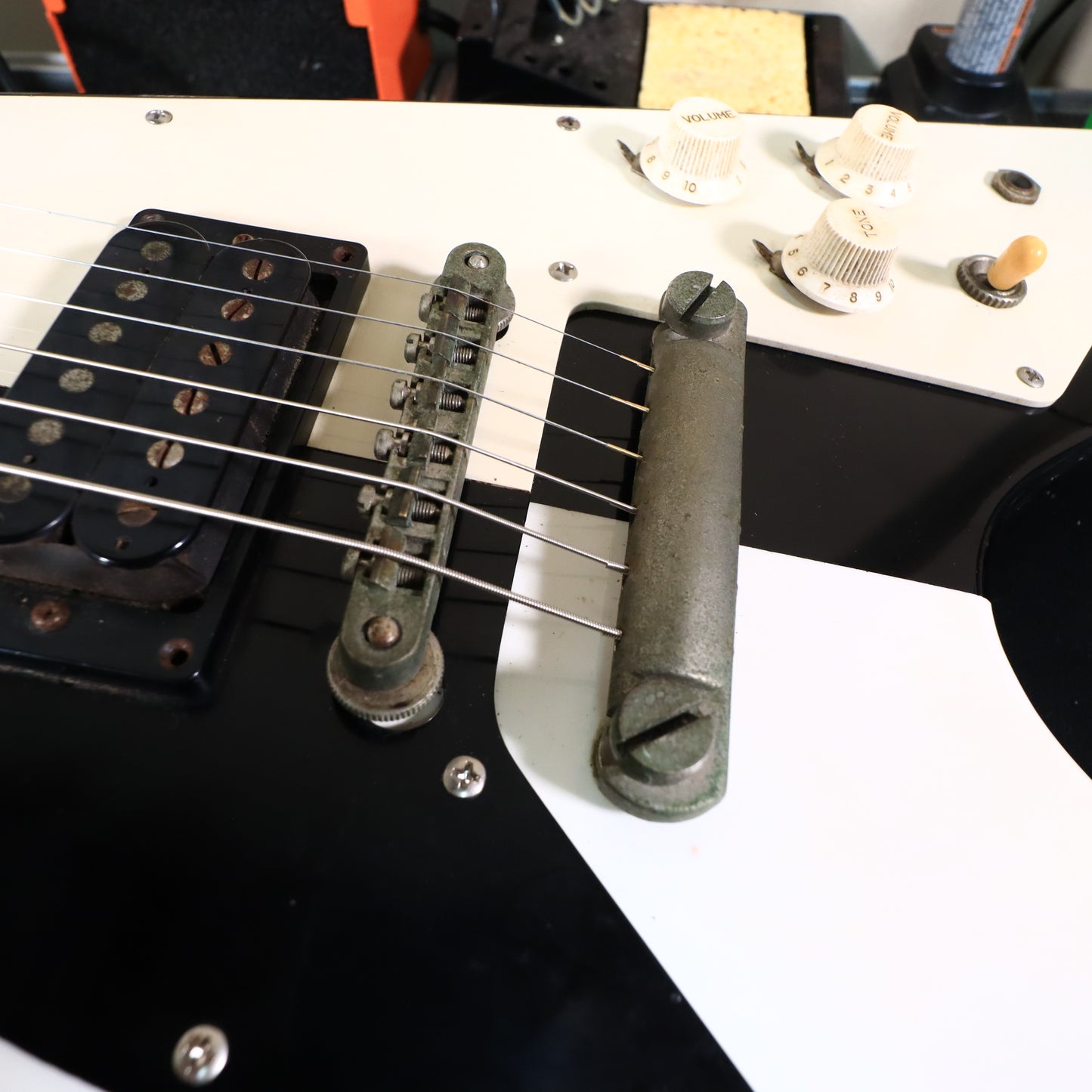 1980's Fernandes Michael Schenker Flying V Made In Japan Vintage 80's FV-85MS