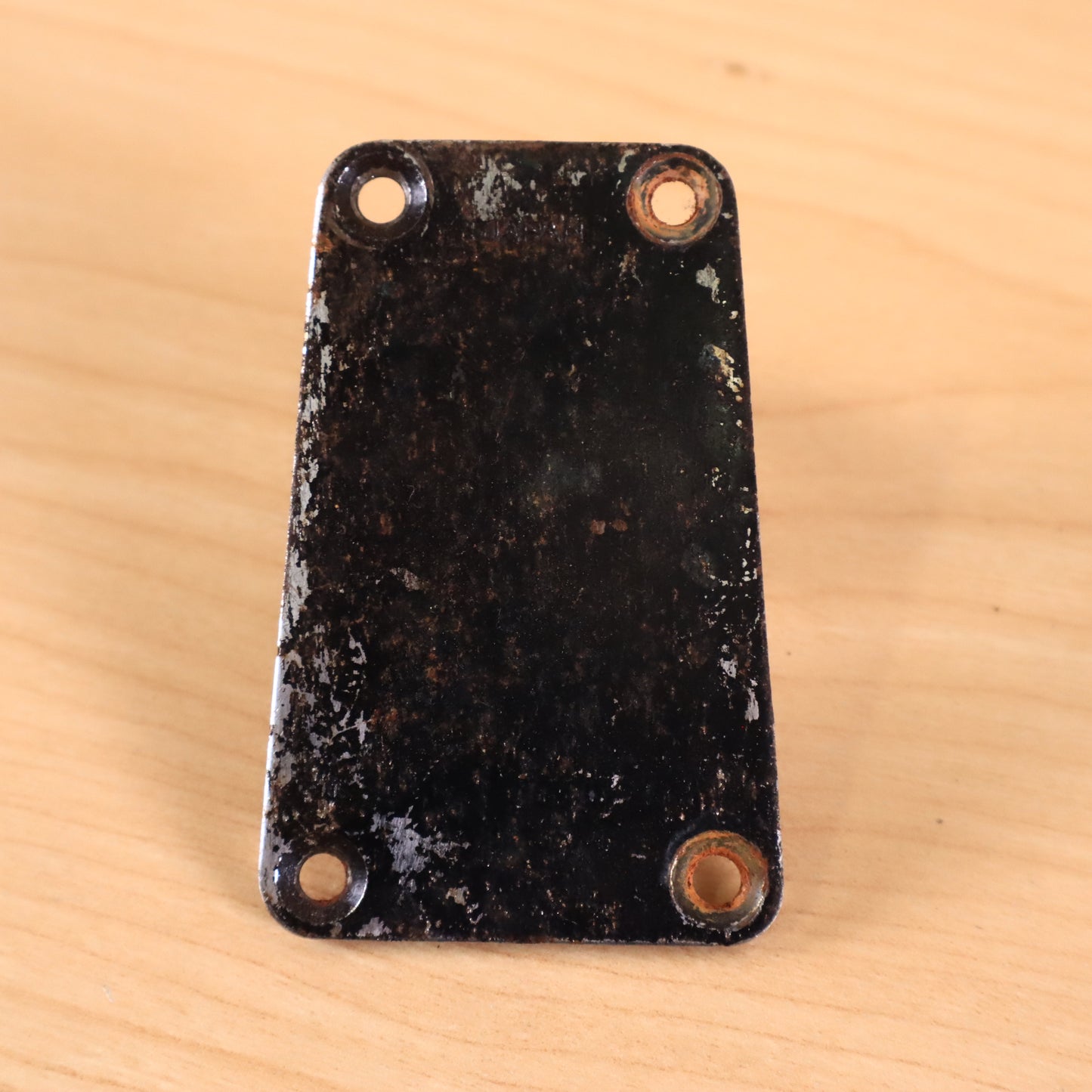 Guitar/Bass Neck Plate Japan Vintage Teisco Trapezoid