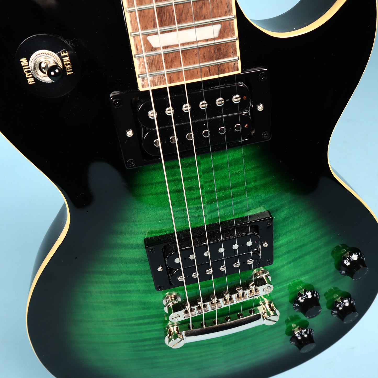 2022 Epiphone Slash Les Paul Limited Edition Green Anaconda Burst