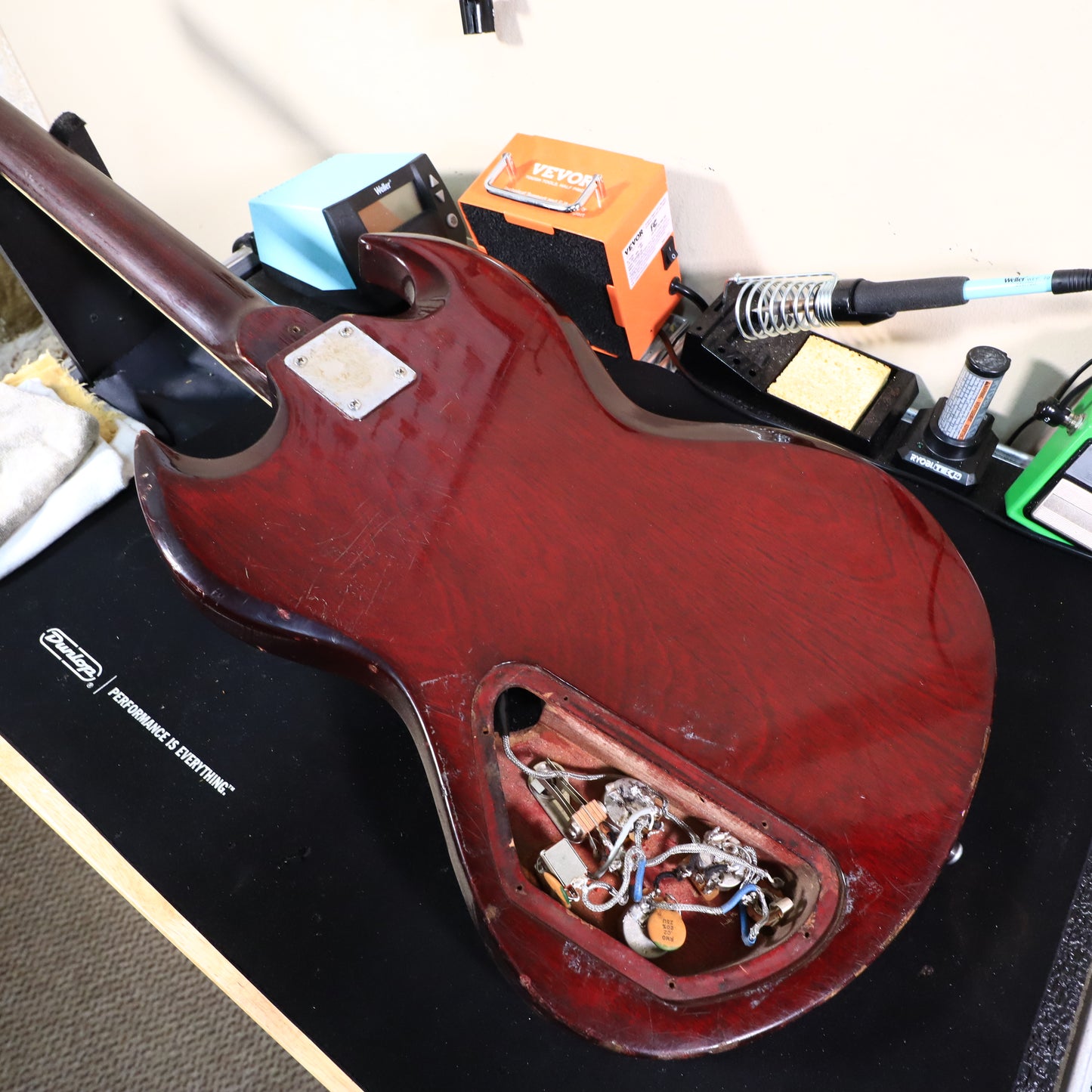 SG Japan Copy Electric Guitar Body Husk Project