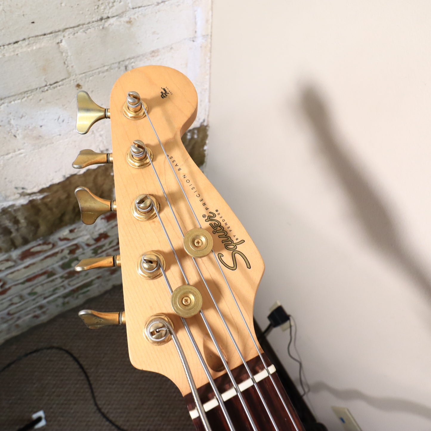 1990’s Squier Precision ProTone Bass 5-String MIK Electric Bass Guitar