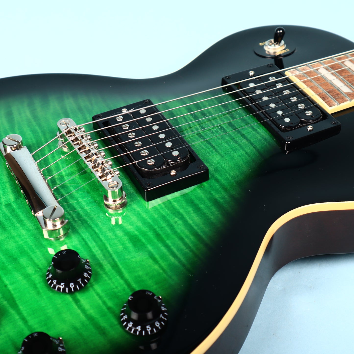 2022 Epiphone Slash Les Paul Limited Edition Green Anaconda Burst