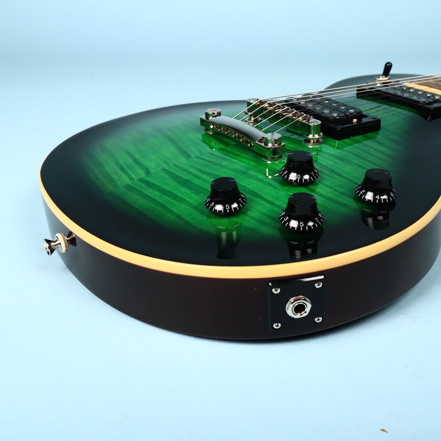 2022 Epiphone Slash Les Paul Limited Edition Green Anaconda Burst