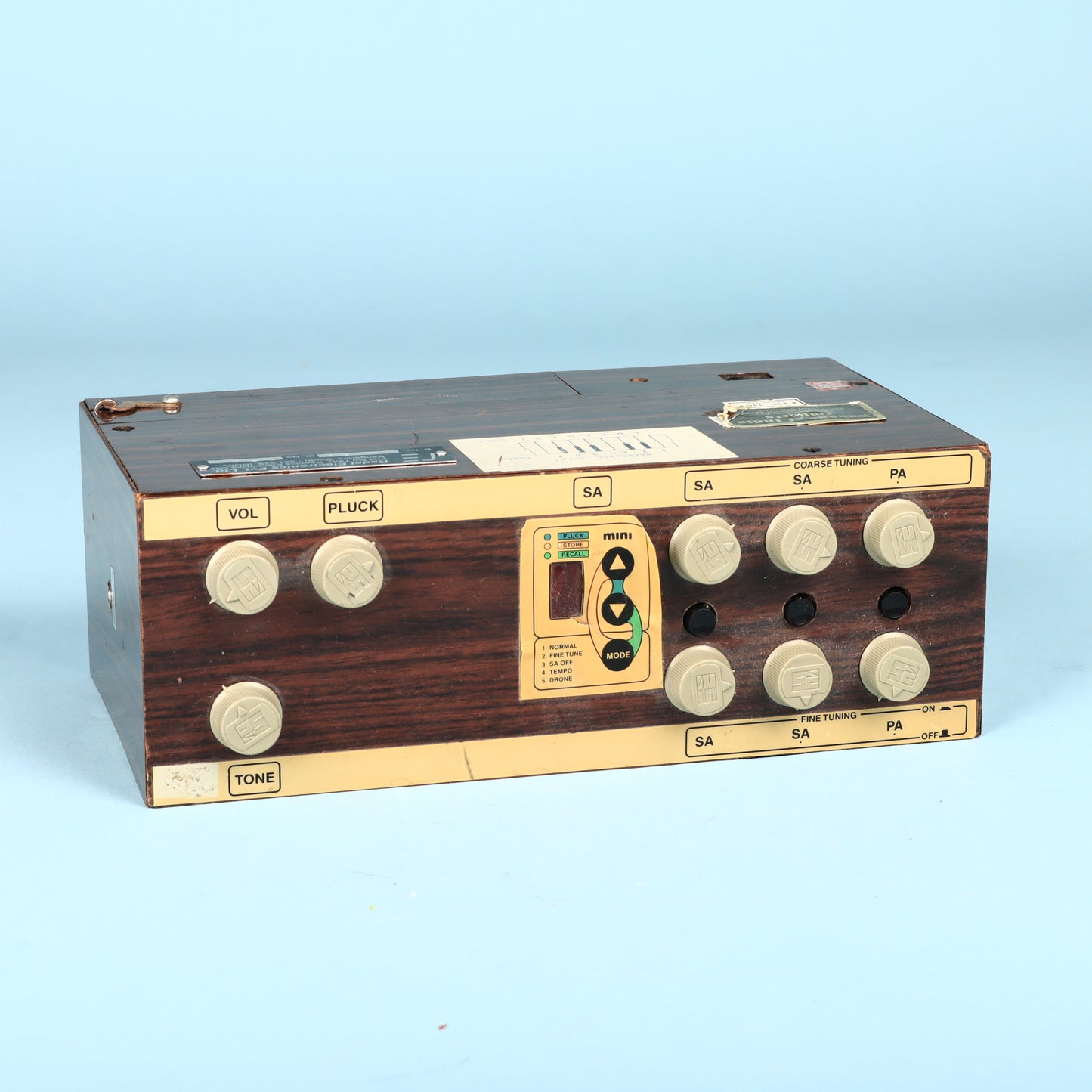 Vintage Rare 1970s Radel DX Mini Saarang Electonic Tambura Synthesizer