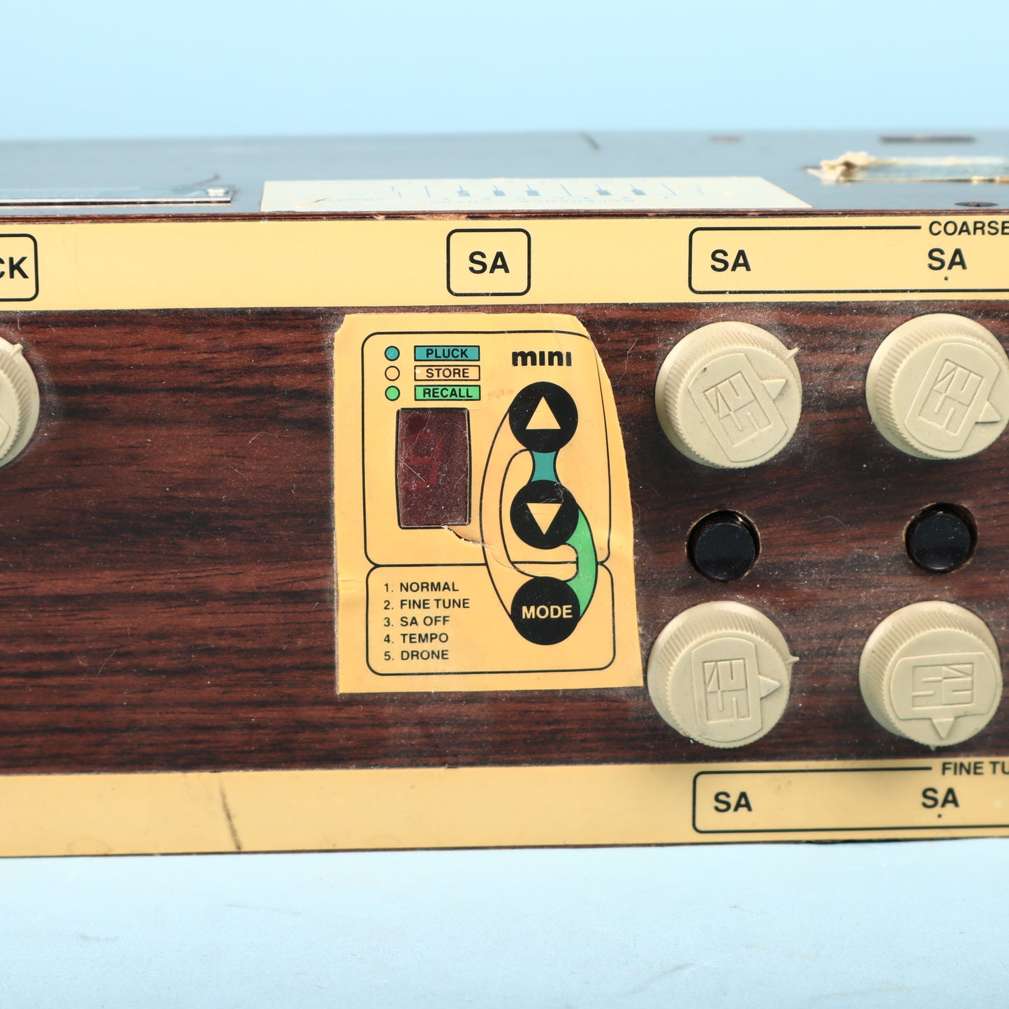 Vintage Rare 1970s Radel DX Mini Saarang Electonic Tambura Synthesizer