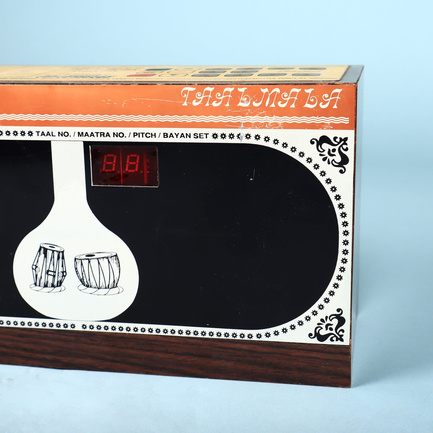 Vintage 1980s Radel Taalmala Digi-60 digital Electronic Tabla