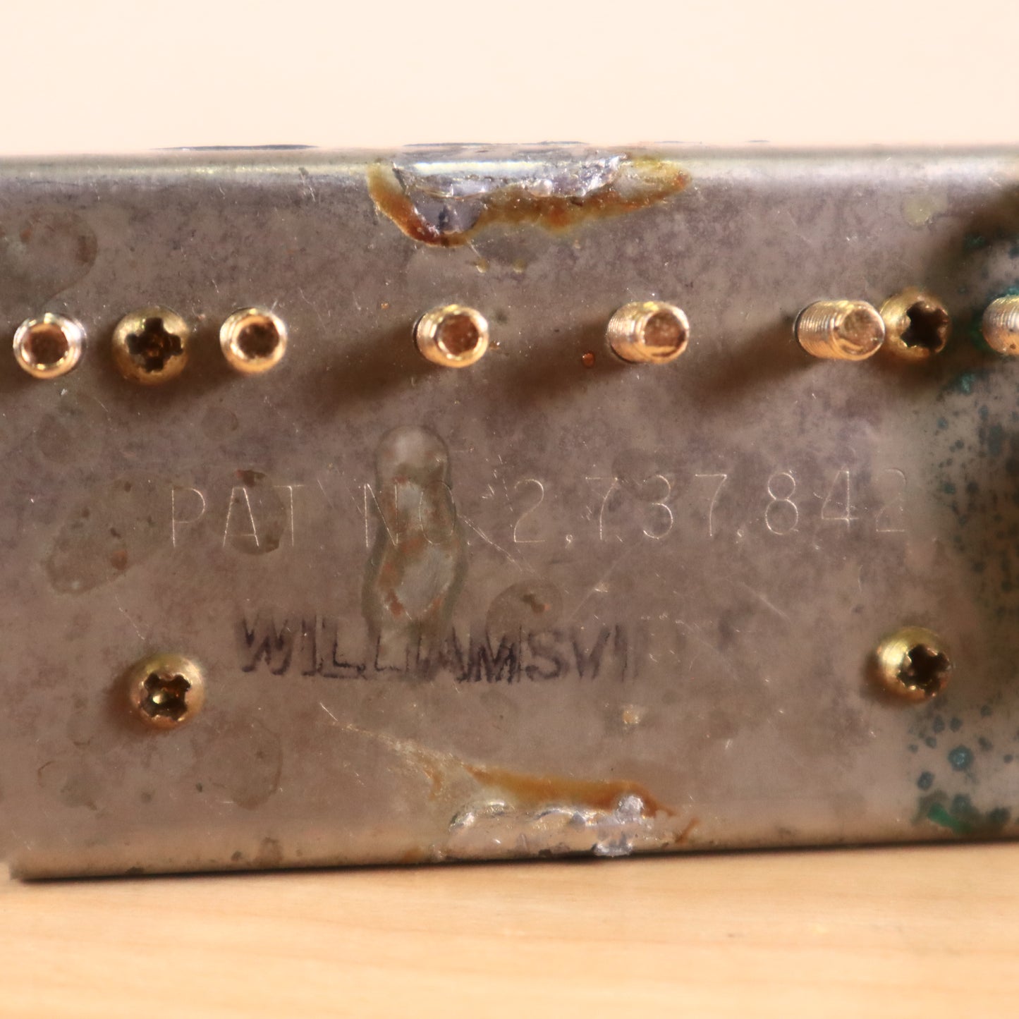 1974-76 Gibson Les Paul T-Top Humbucker Gold Pickup “Williamsville”