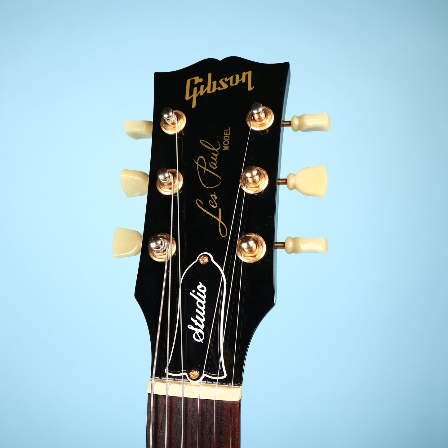 1995 Black Gibson Les Paul Studio Gold Hardware Electric Guitar