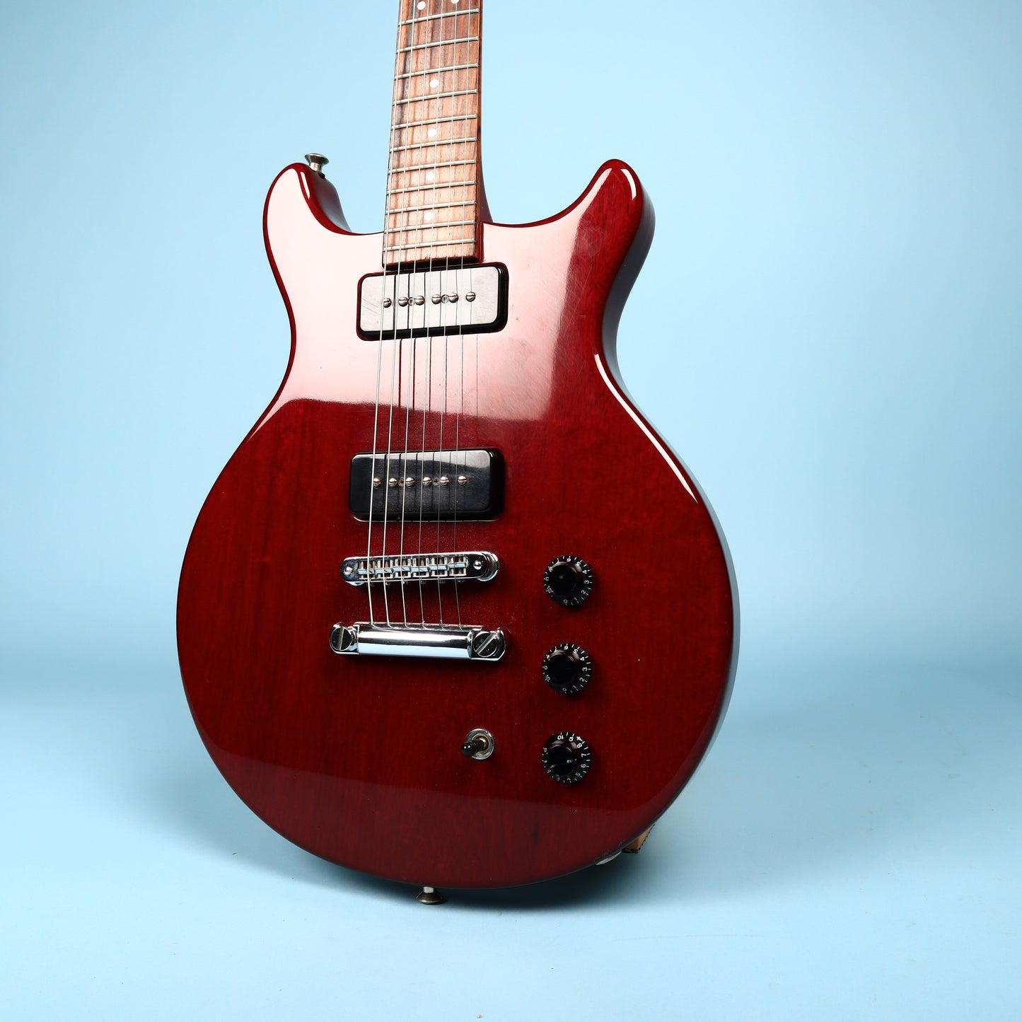 1992 Hamer Special P90 USA Cherry Electric Guitar
