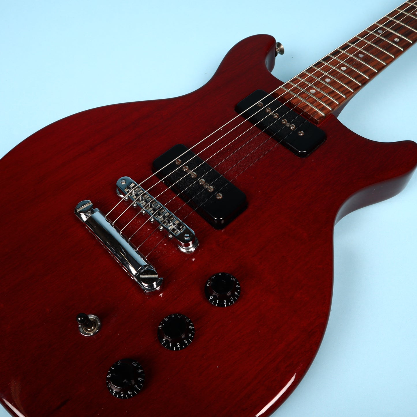 1992 Hamer Special P90 USA Cherry Electric Guitar